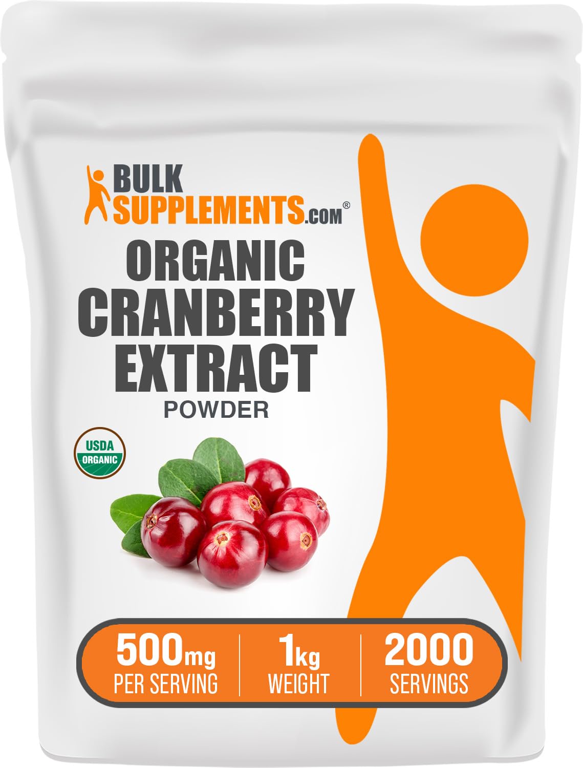 BulkSupplements Cranberry Extract Powder, 35.2 oz