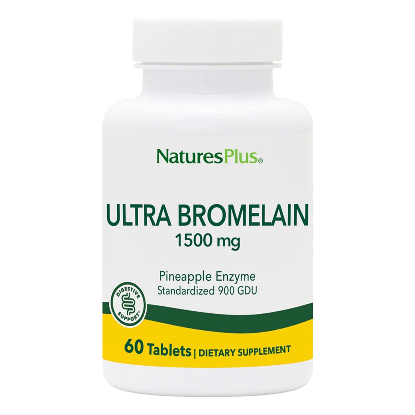 NaturesPlus Ultra Bromelain Tablets 60 Count