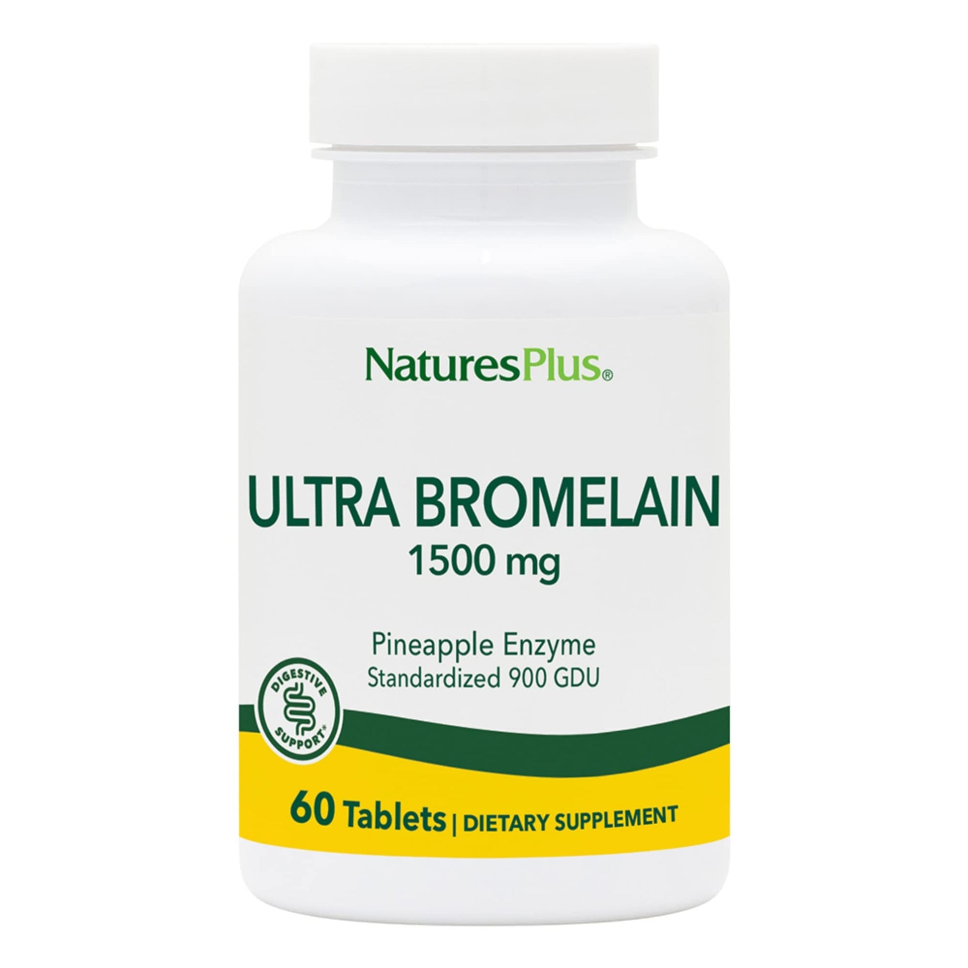 NaturesPlus Ultra Bromelain Tablets 60 Count