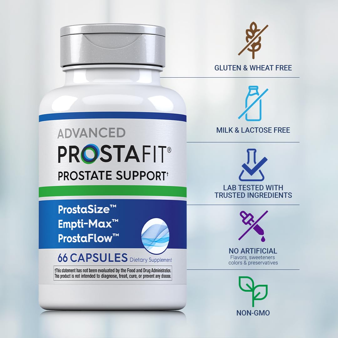 Piping Rock ProstaFit Advanced Prostate Support, 66 Capsules