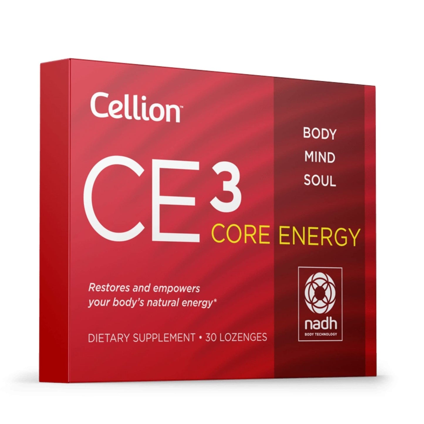 Cellion CE3 Core Energy NADH Lozenges, 30 Count