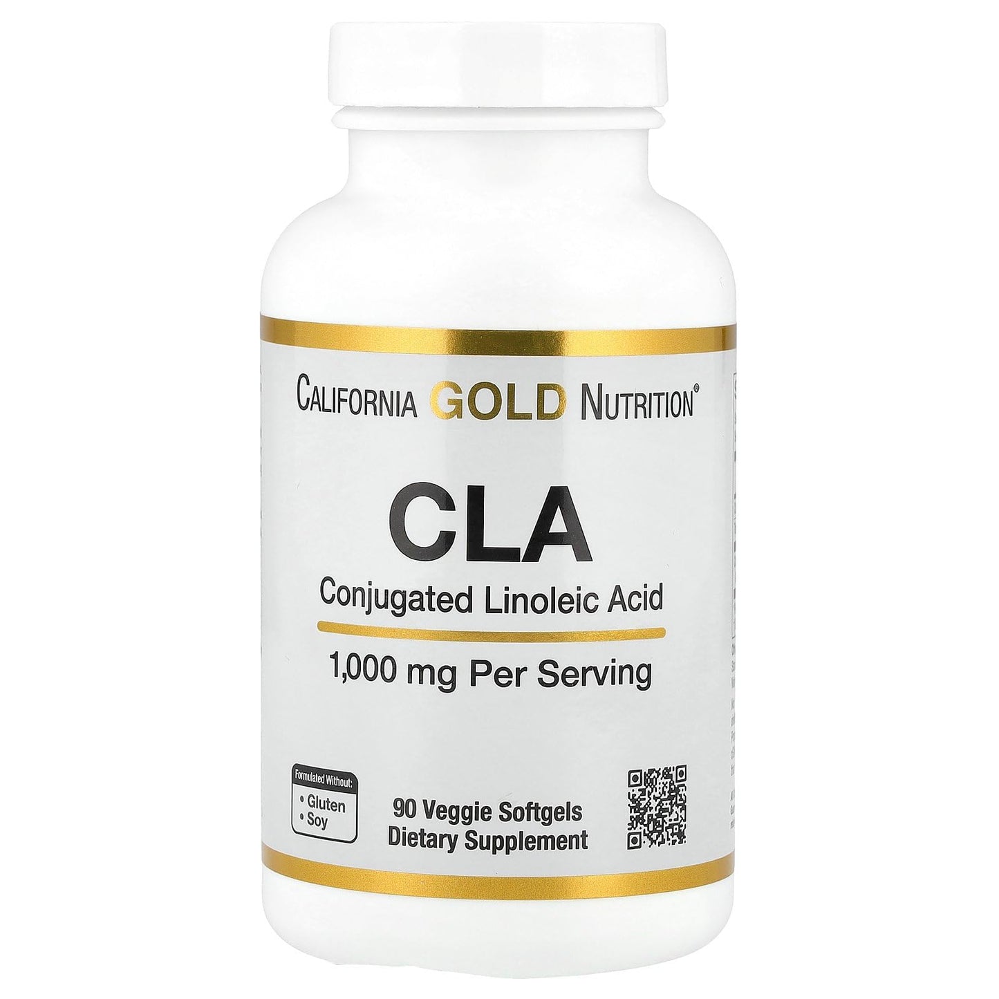 California Gold Nutrition CLA Conjugated Linoleic Acid Softgels, 90 Count