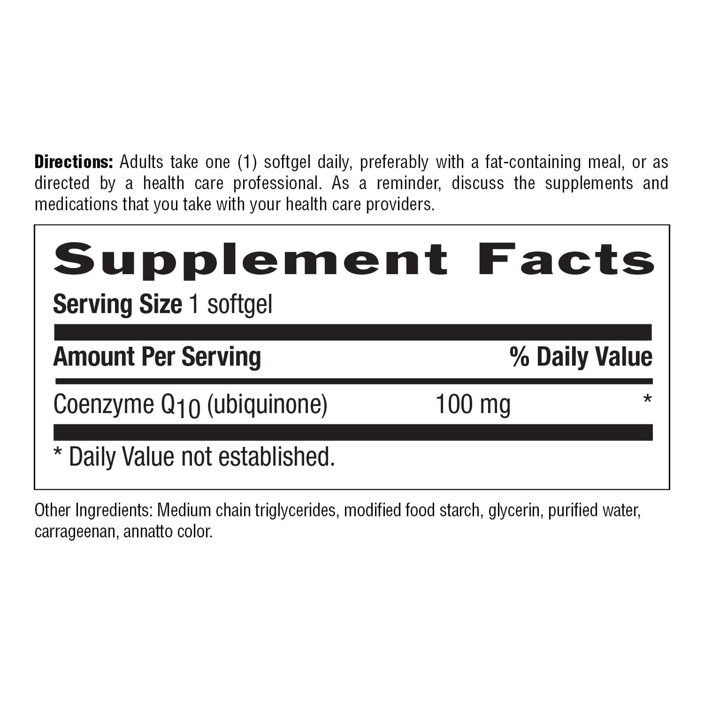 Country Life Simply CoQ10 Softgels 120