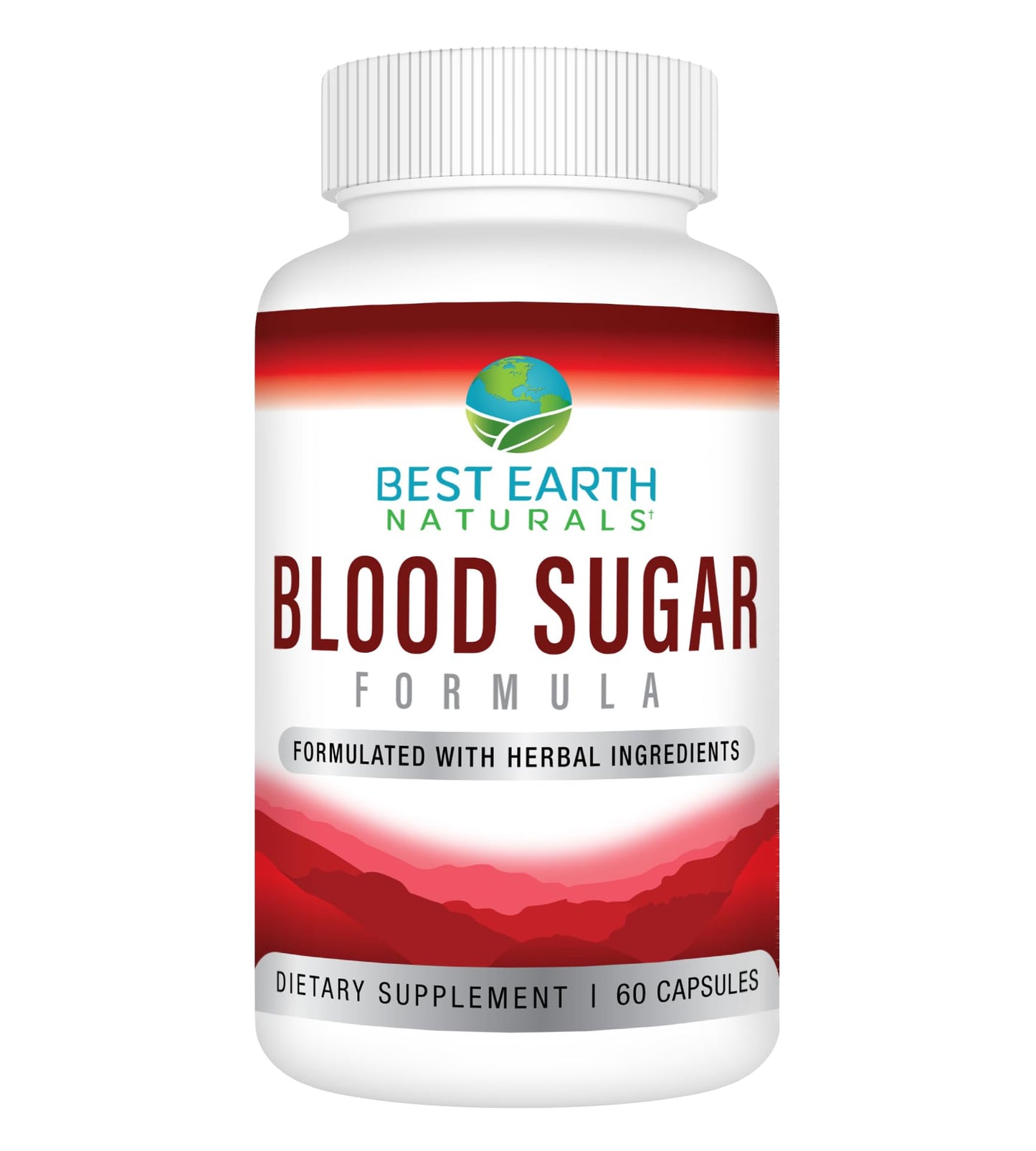 Best Earth Naturals Blood Sugar Formula with Cinnamon, Gymnema Sylvestre, Banaba, Guggul and More Capsules, 60 Count