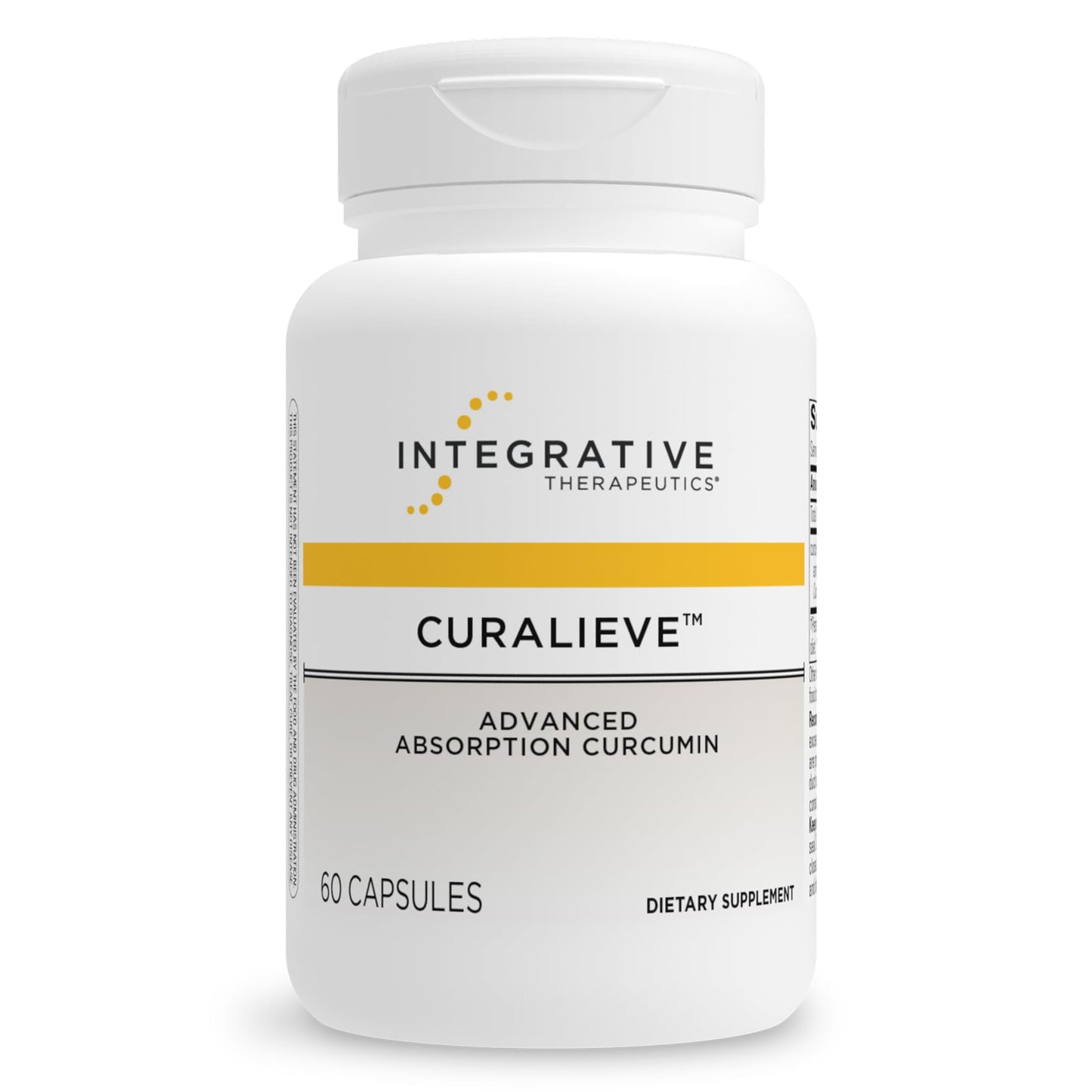 Integrative Therapeutics Curalieve Curcumin Formula for Antioxidant Support 60 Capsules