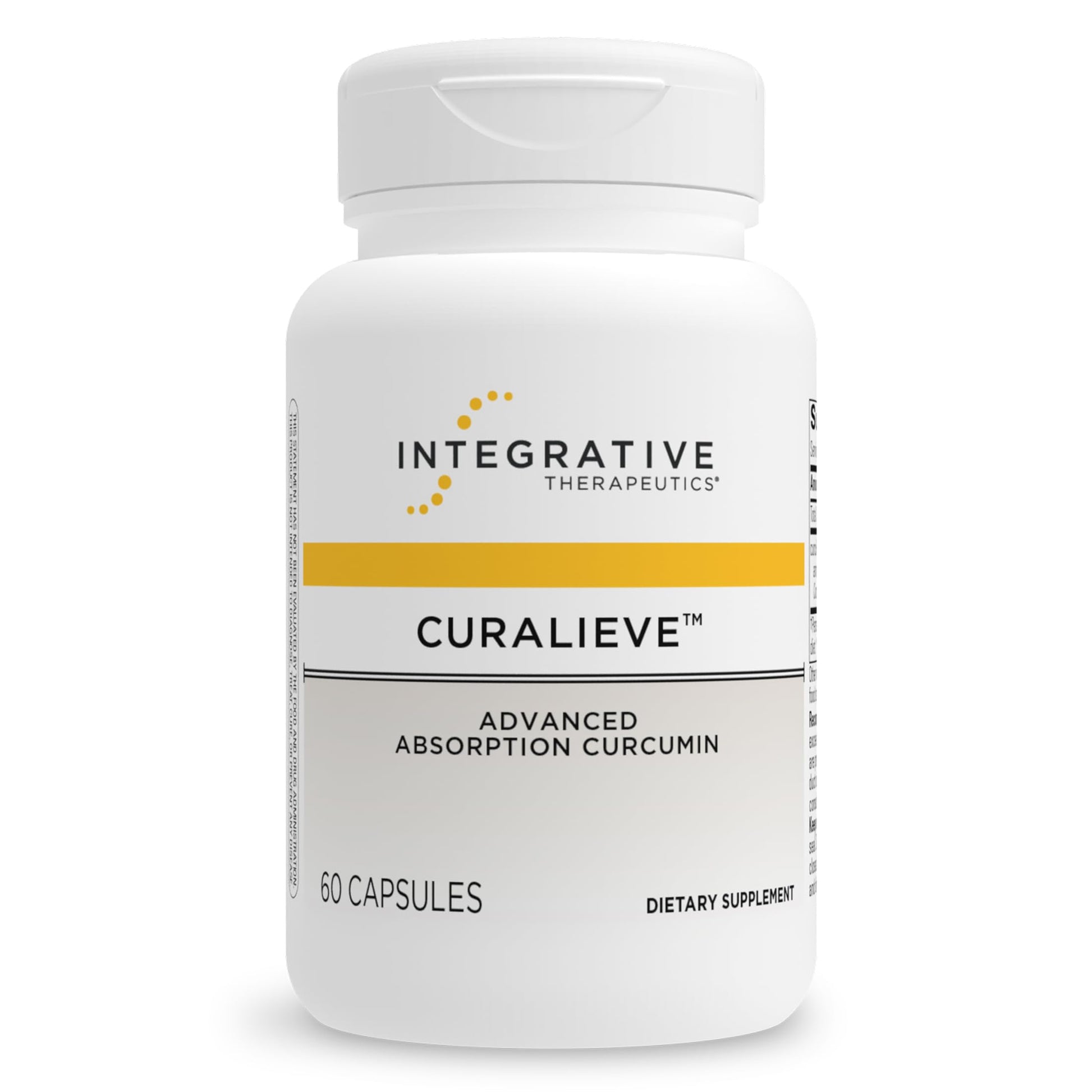 Integrative Therapeutics Curalieve Curcumin Formula for Antioxidant Support 60 Capsules