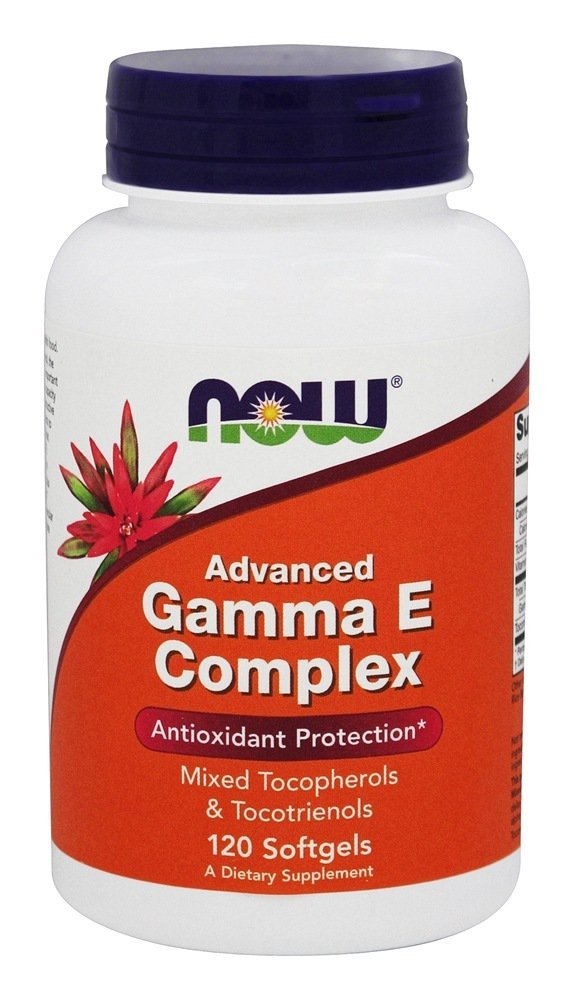 NOW Foods Advanced Gamma E Capsule 1 Count