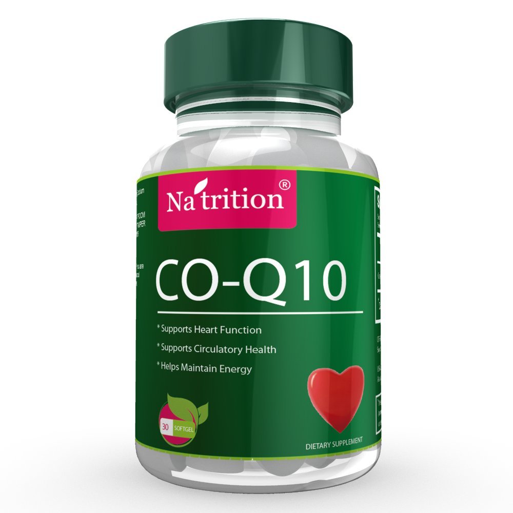 Na'trition Coenzyme Q10 100 mg Softgels 60 Count
