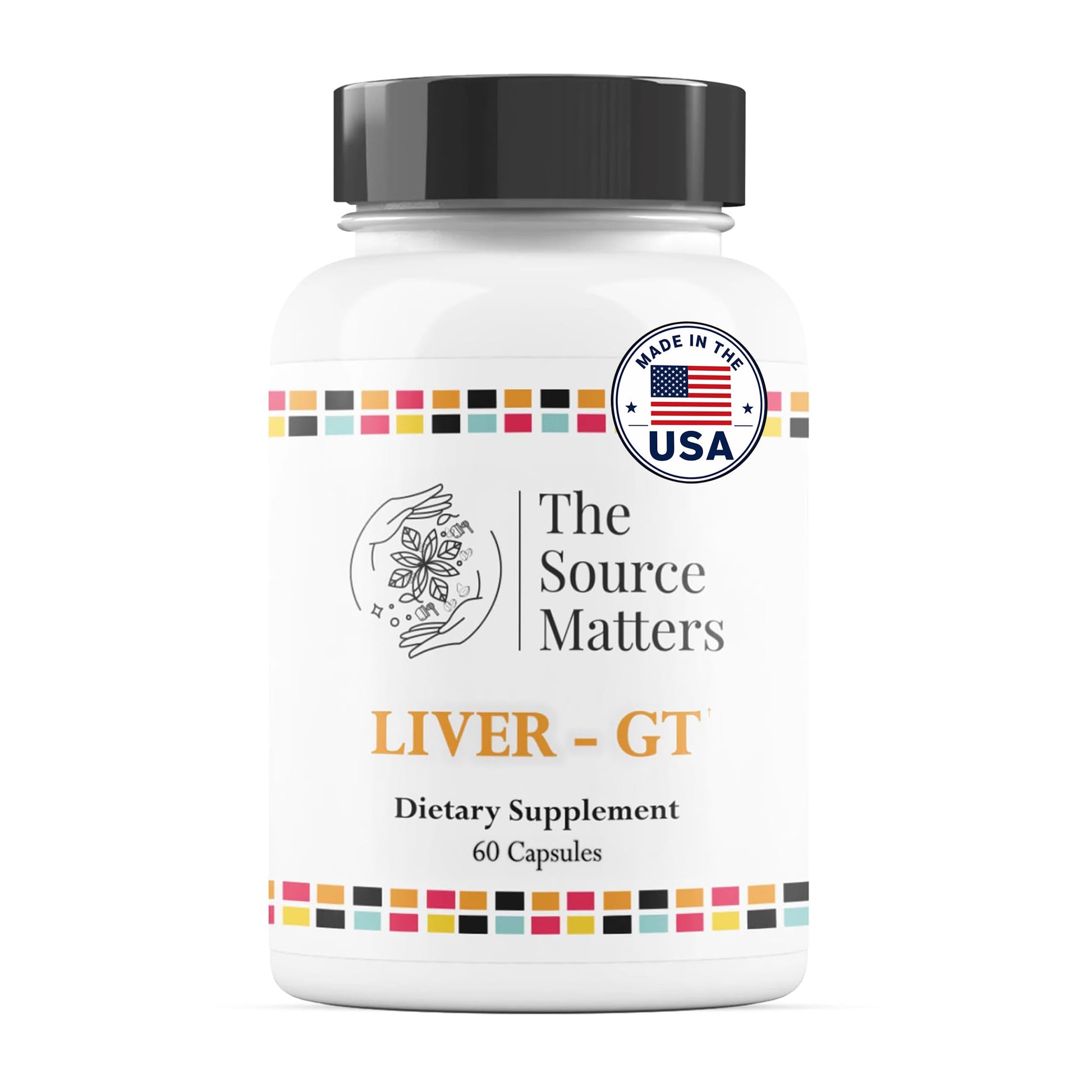 THE SOURCE MATTERS Liver-GT Dietary Supplement Capsule 60 Count