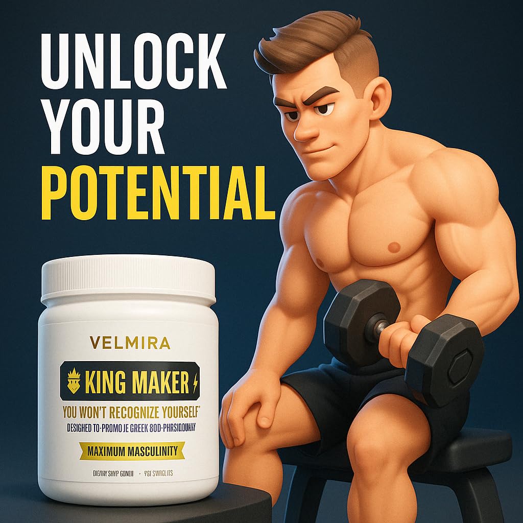 Velmira King Maker 13-in-1 Supplement Capsule 120 Count