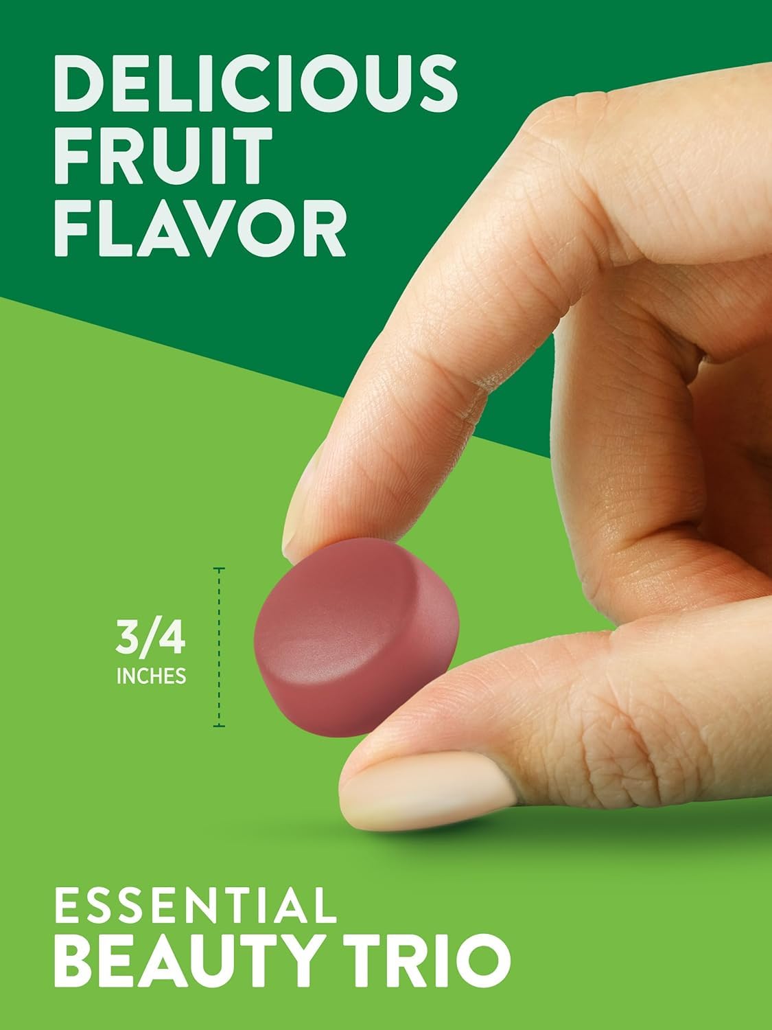 Nature's Truth Hair, Skin & Nails Biotin Gummies 2500 mcg Fruit Flavor, 160 Gummies