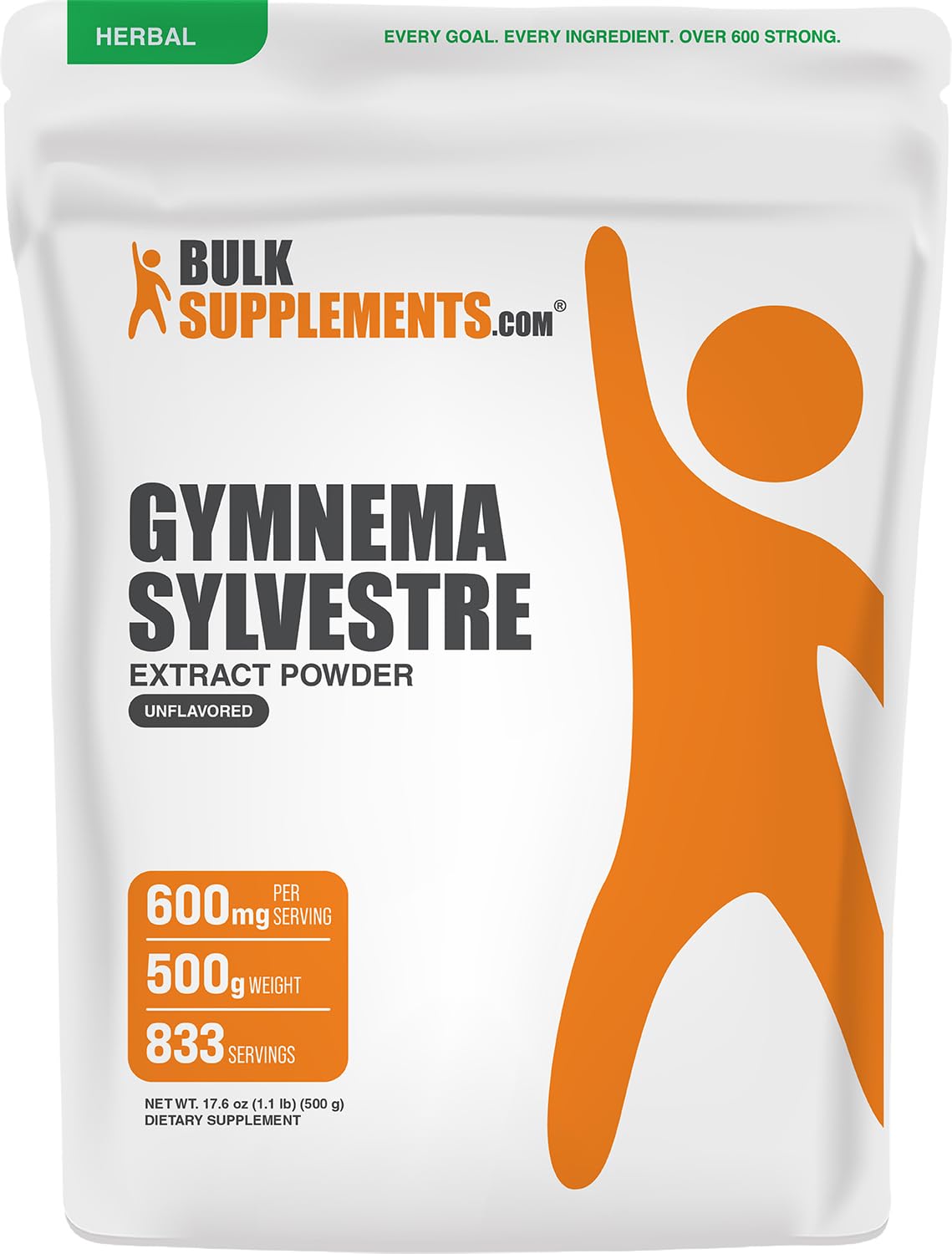 BulkSupplements Gymnema Extract Powder 17.6 oz