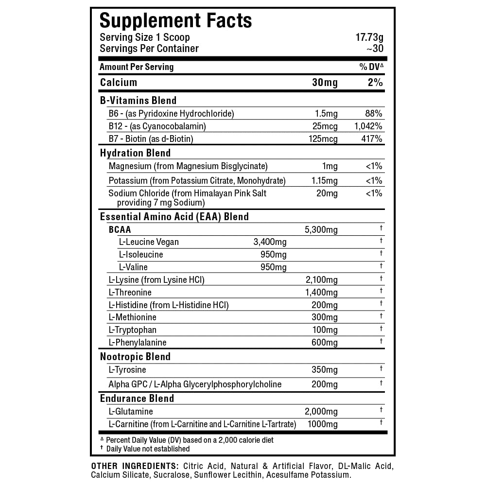ALLMAX MUSCLEAA Xtreme EAA Powder Cherry Limeade 30 Servings