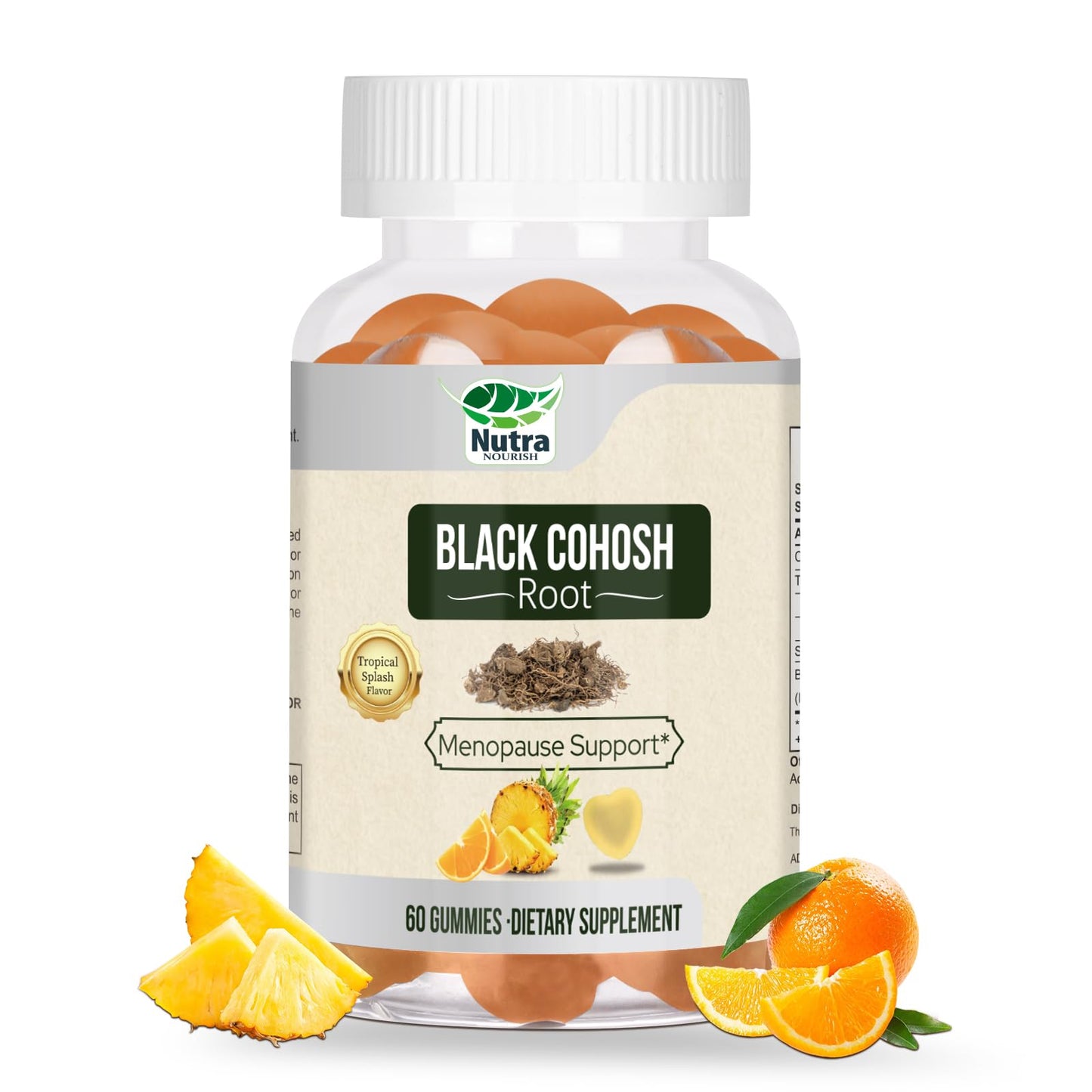 NutraNourish Black Cohosh Gummies 50mg per Serving, 60 Gummies