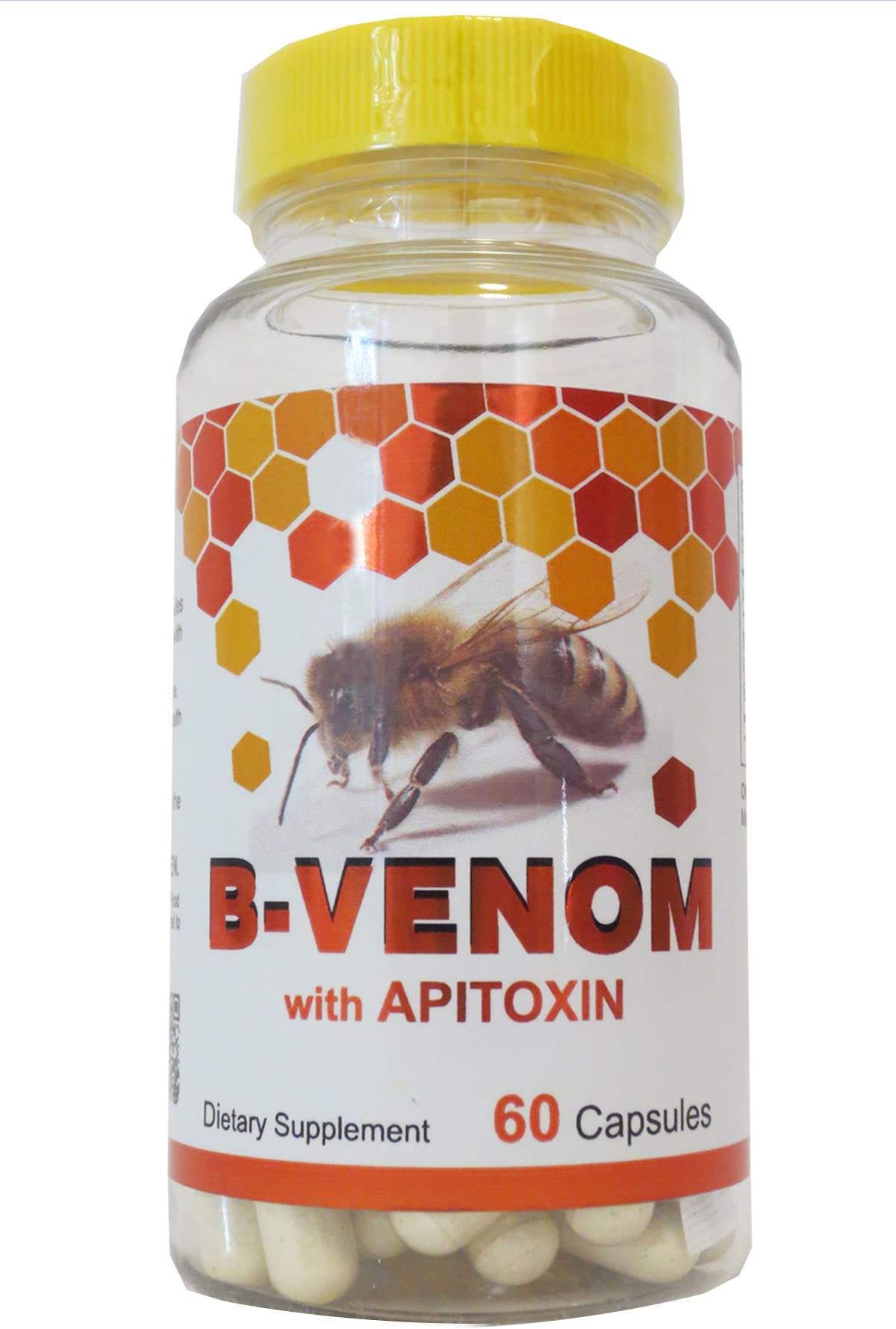 All Nue Bee Venom with Glucosamine Sulfate Capsules, 60 Count