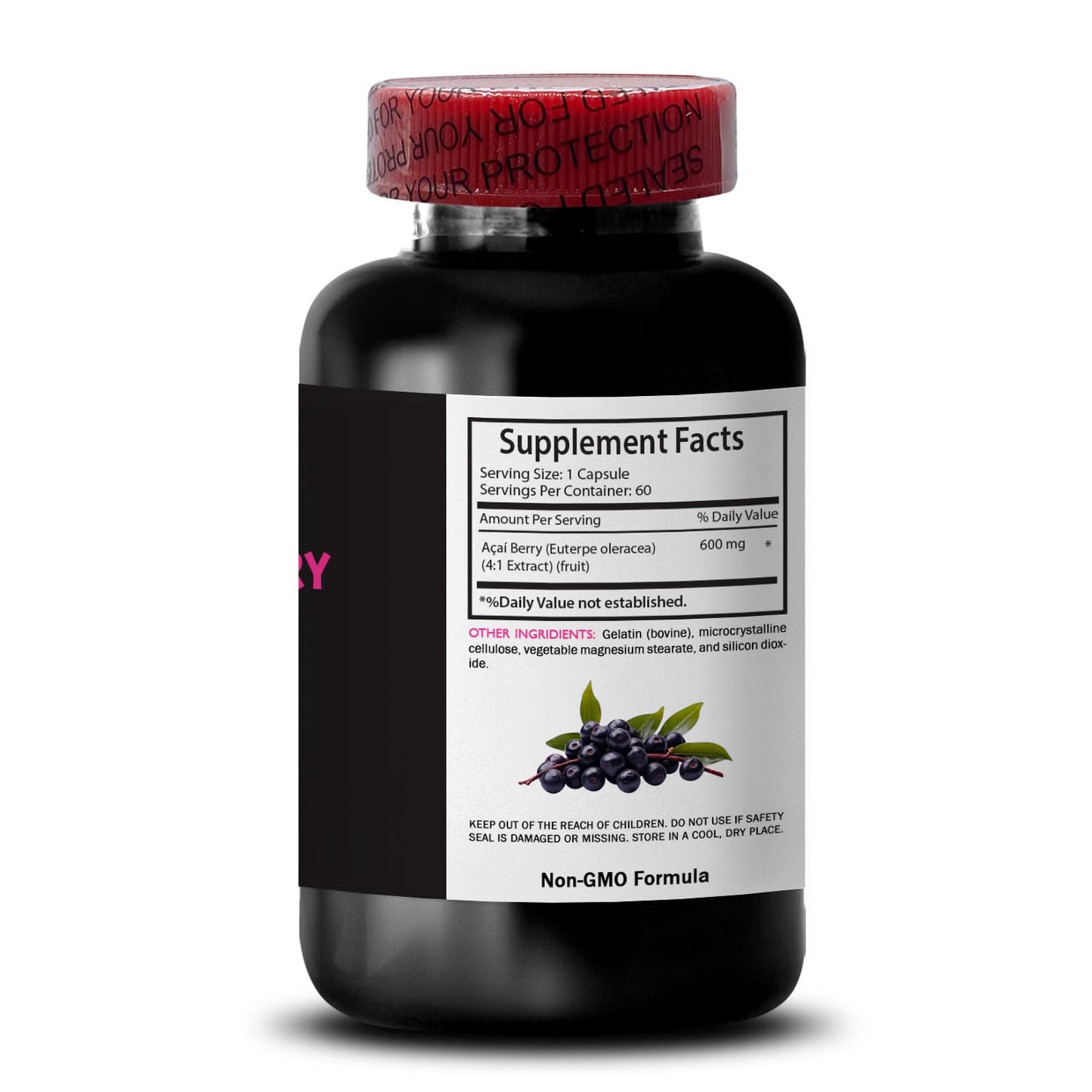 SWAN LIFE ESSENTIALS Acai Berry Extract 60 Capsules
