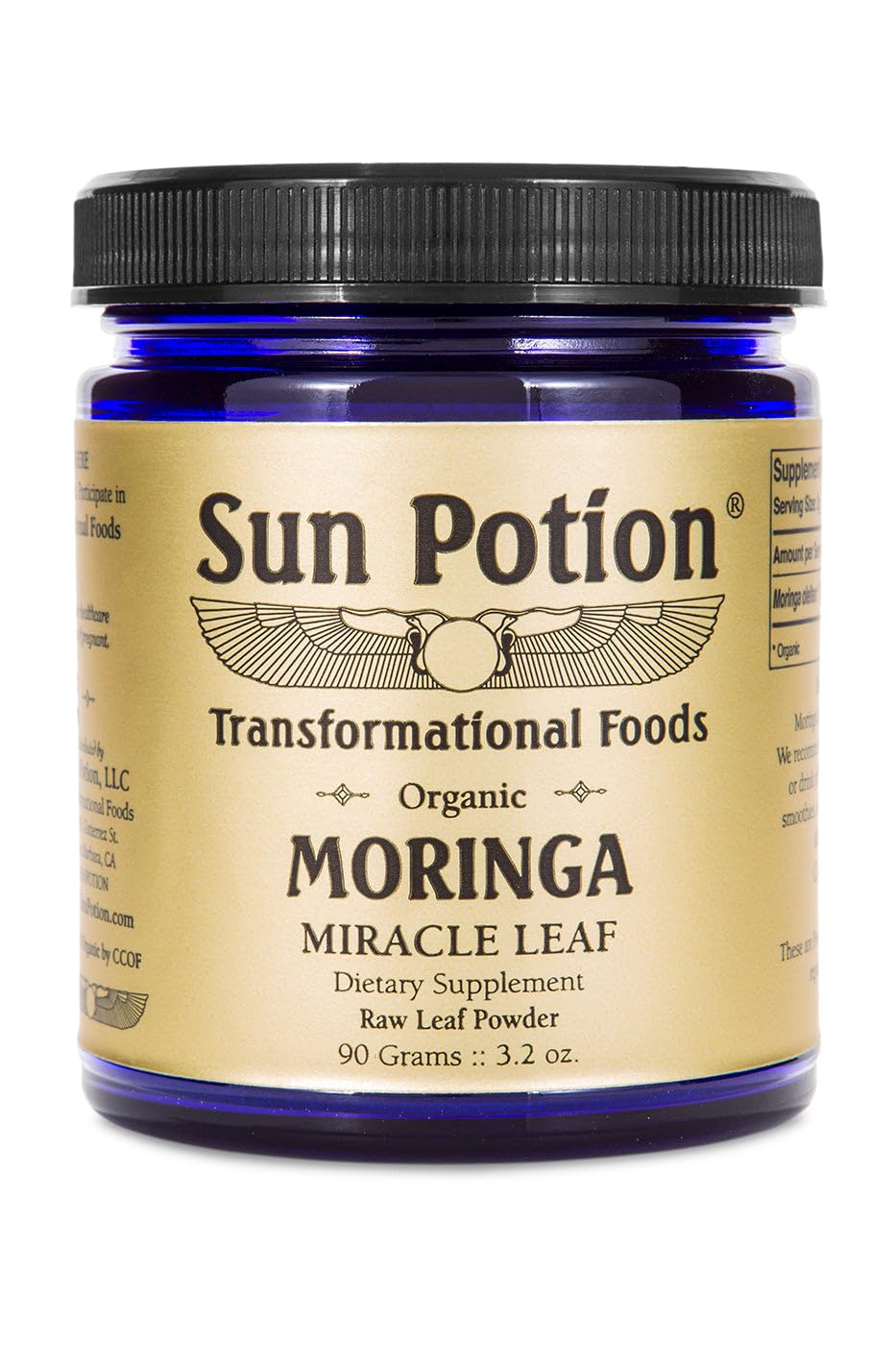 Sun Potion Organic Moringa Leaf Powder 215.88 Ounce