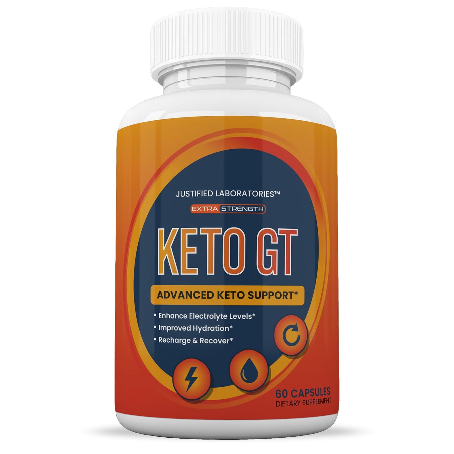 Justified Laboratories Keto GT Keto Pills 1275MG Capsules, 60 Capsules
