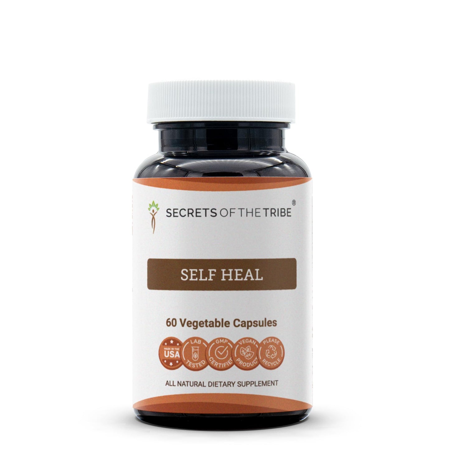 Secrets of the Tribe Self Heal Capsules, 60 Count