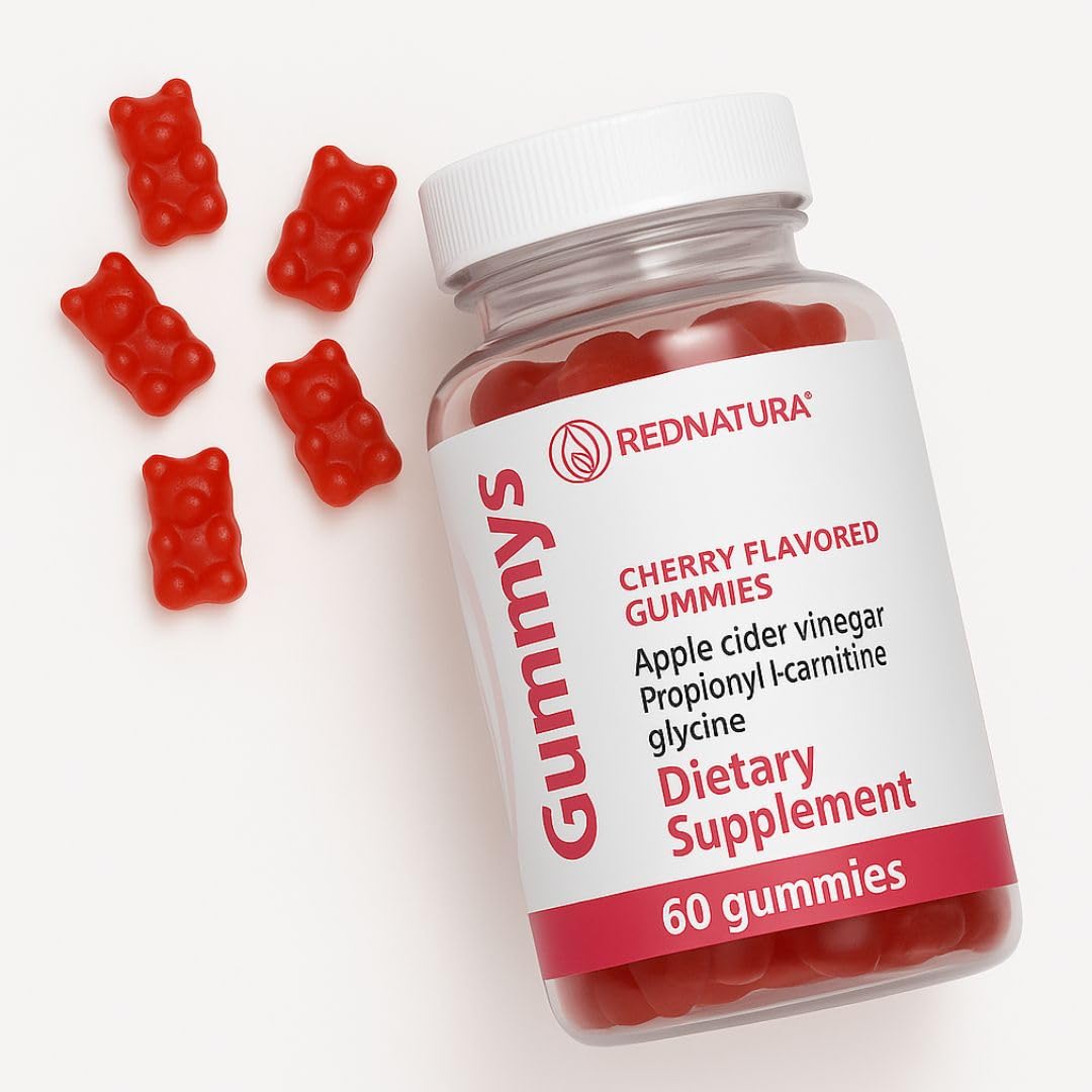 Red Natura Metabolism Support Gummies 60 Count