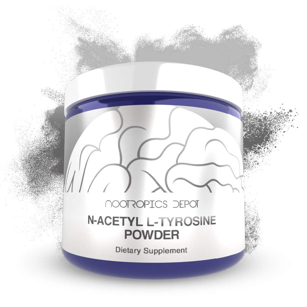 Nootropics Depot N-Acetyl L-Tyrosine Powder 8.82 oz