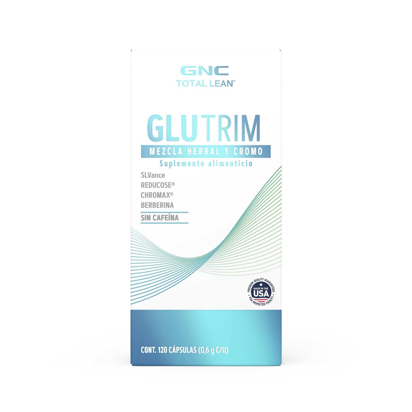 GNC Total Lean GlucaTrim Supplement 120 Capsules