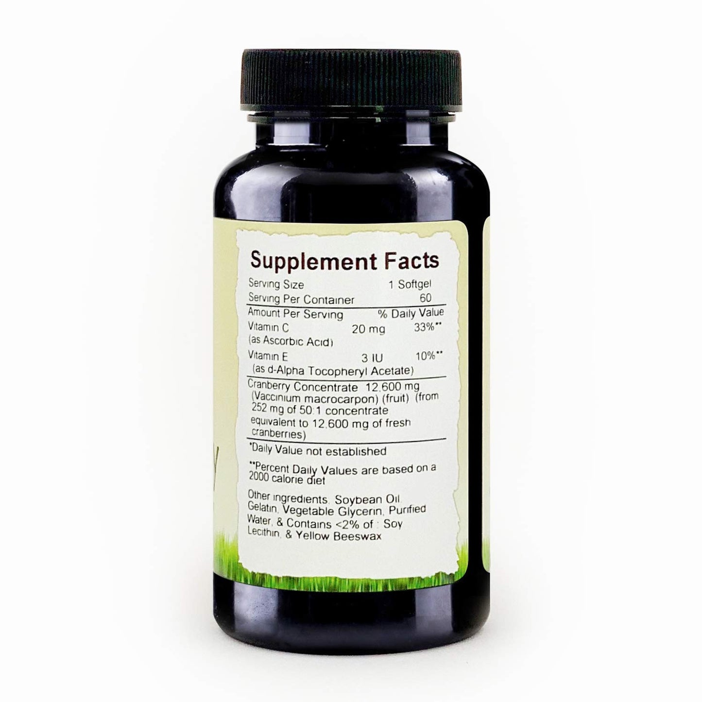 Wholistic Botanicals Cranberry Capsule 1 Count