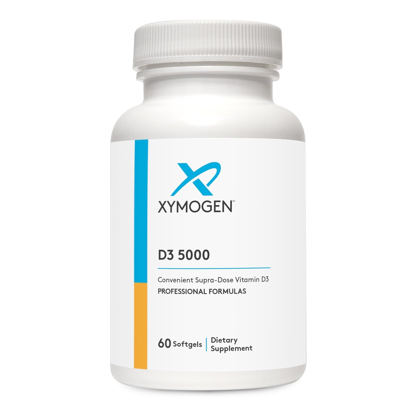 XYMOGEN Vitamin D3 5000 IU 60 Softgels