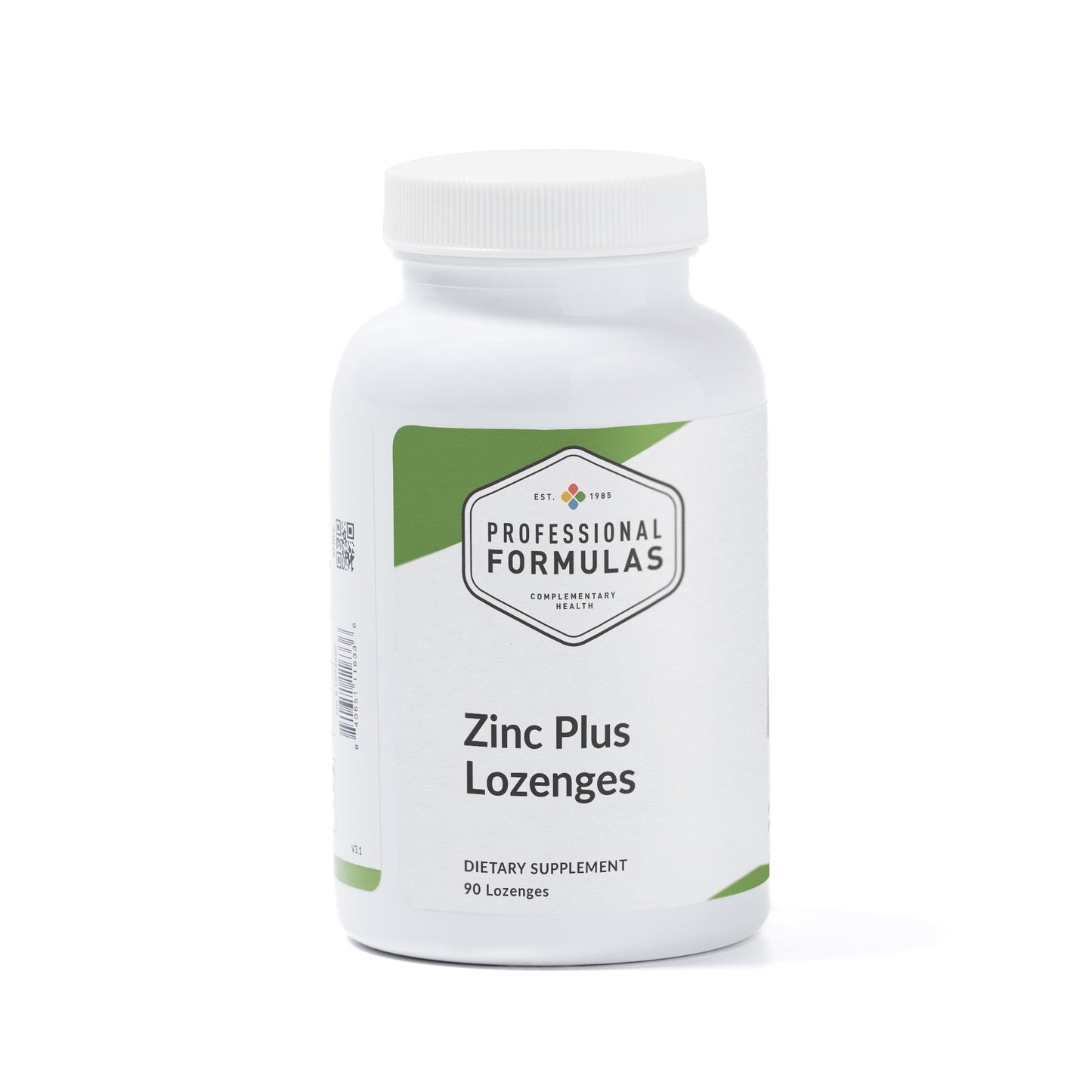 Professional Complementary Health Formulas Zinc Plus Lozenges, 90 Count