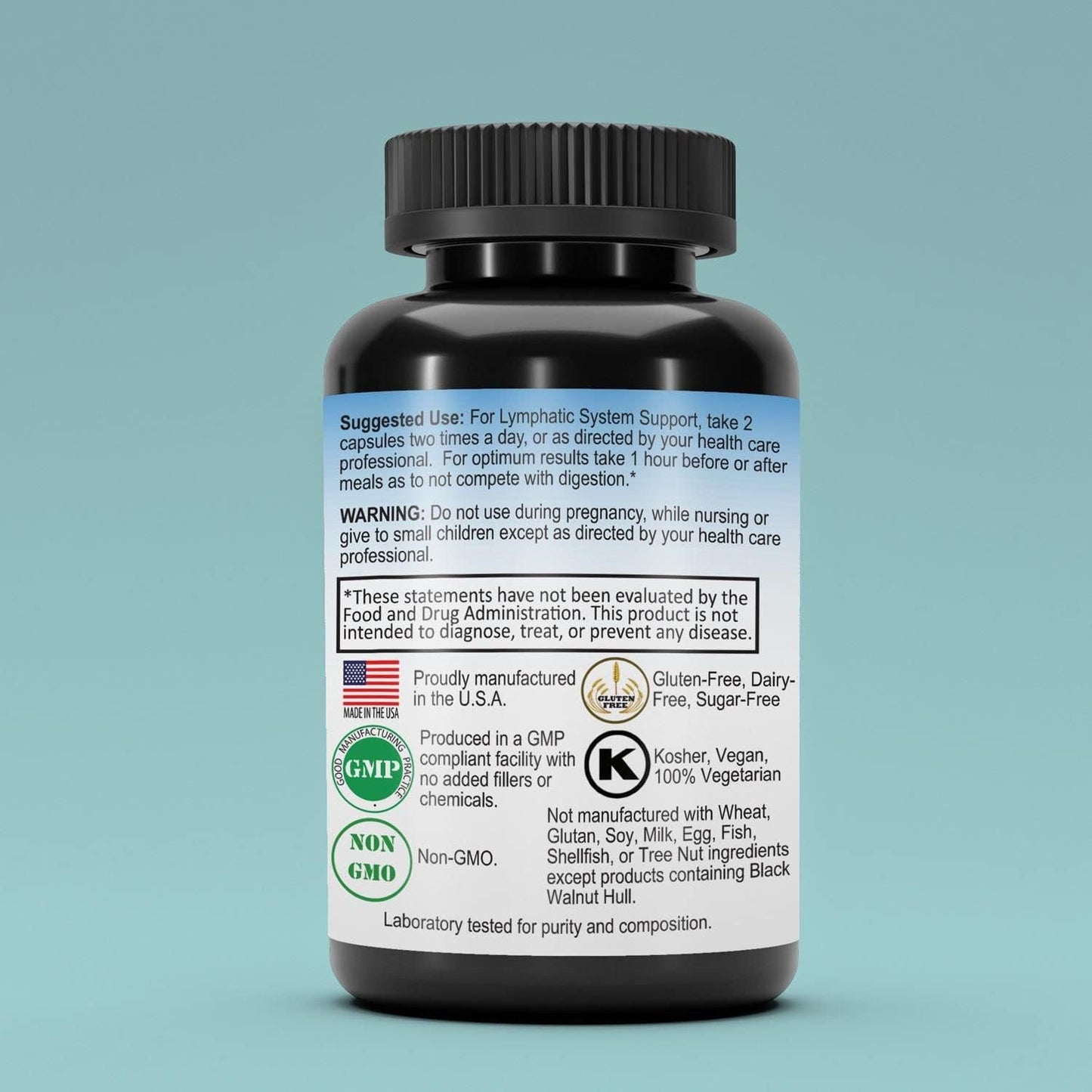 Healthy Day Supplements LymphX Liver Milk Thistle Herbal Supplement Capsule, 100 Capsules