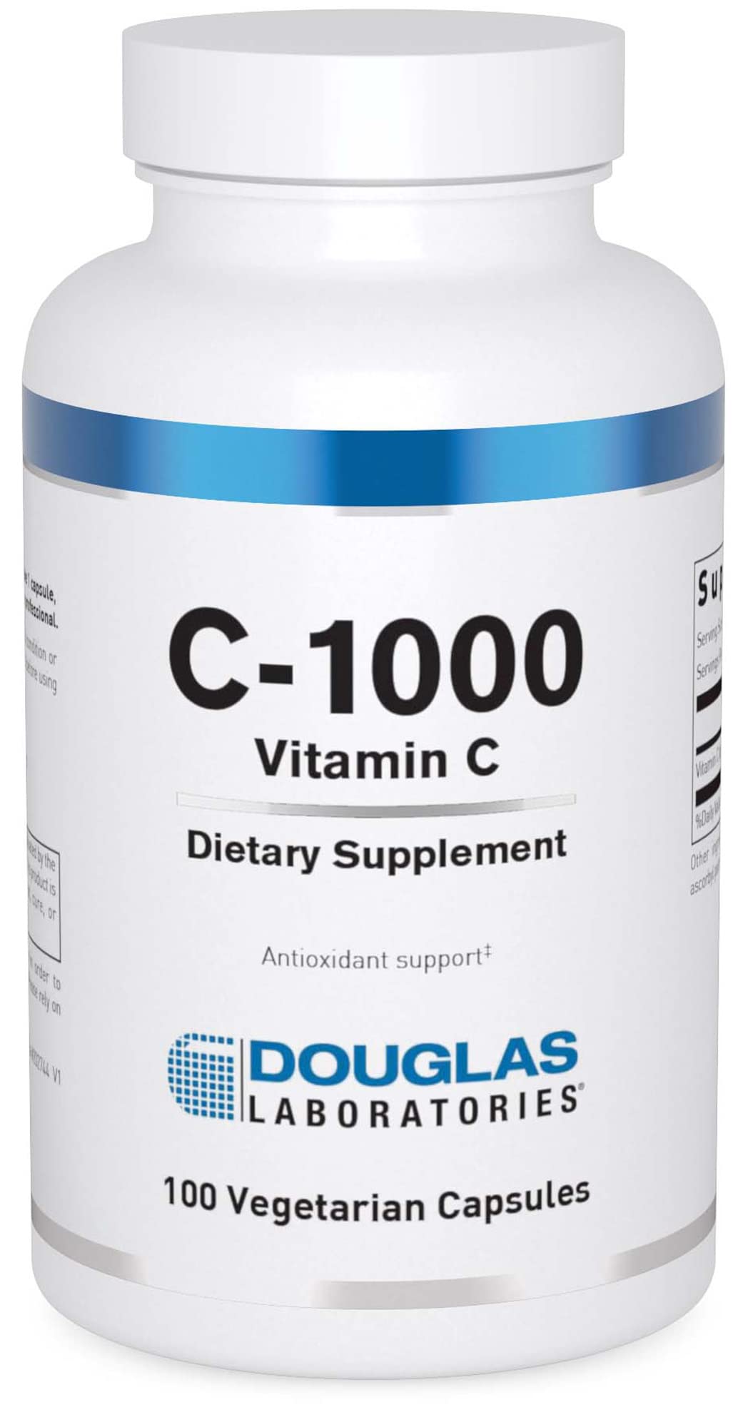 Douglas Laboratories Vitamin C 1000 mg (Ascorbic Acid) - Immune & Antioxidant Support - Daily Wellness Support - 100 Vegetarian Capsules