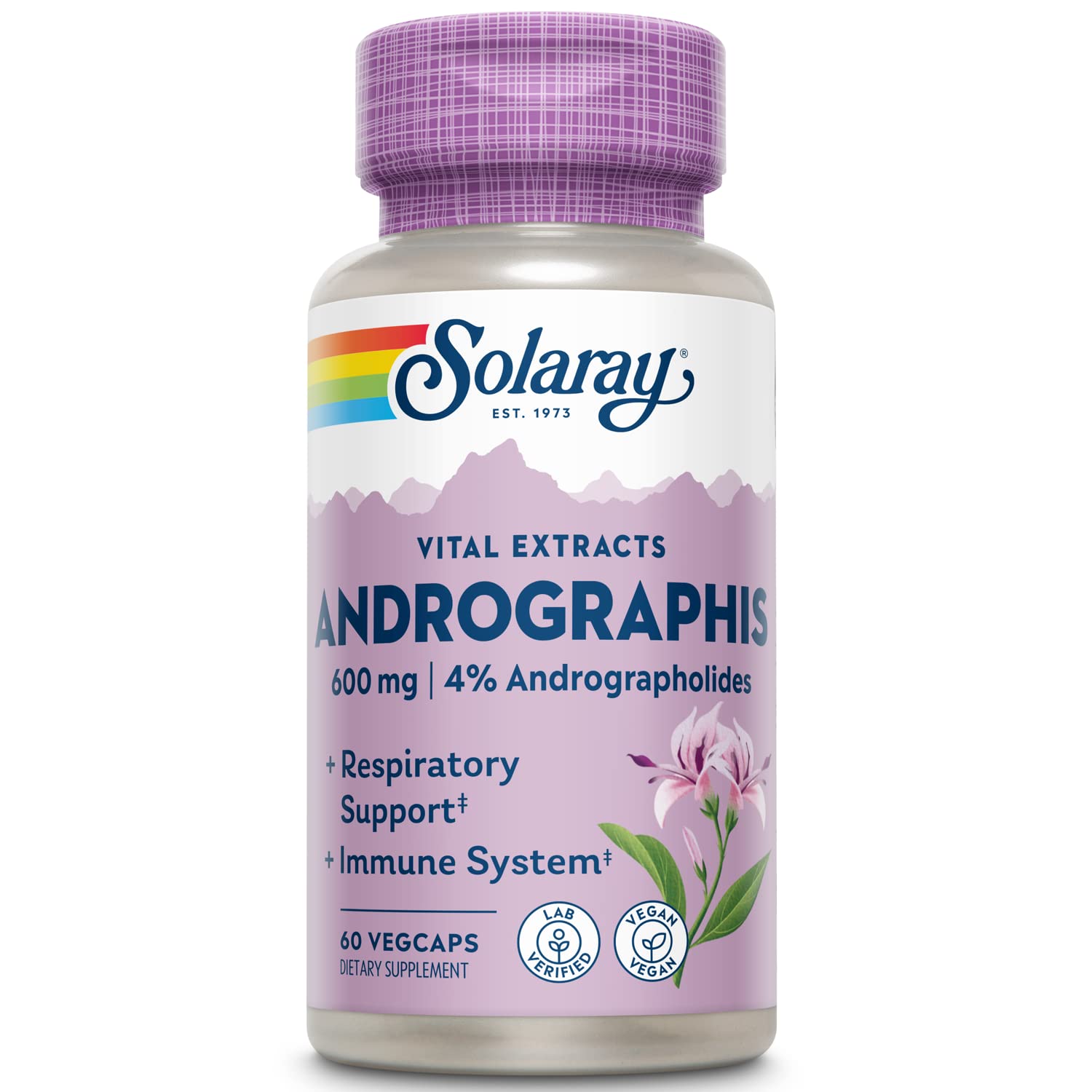 SOLARAY Andrographis 600mg VegCap 60