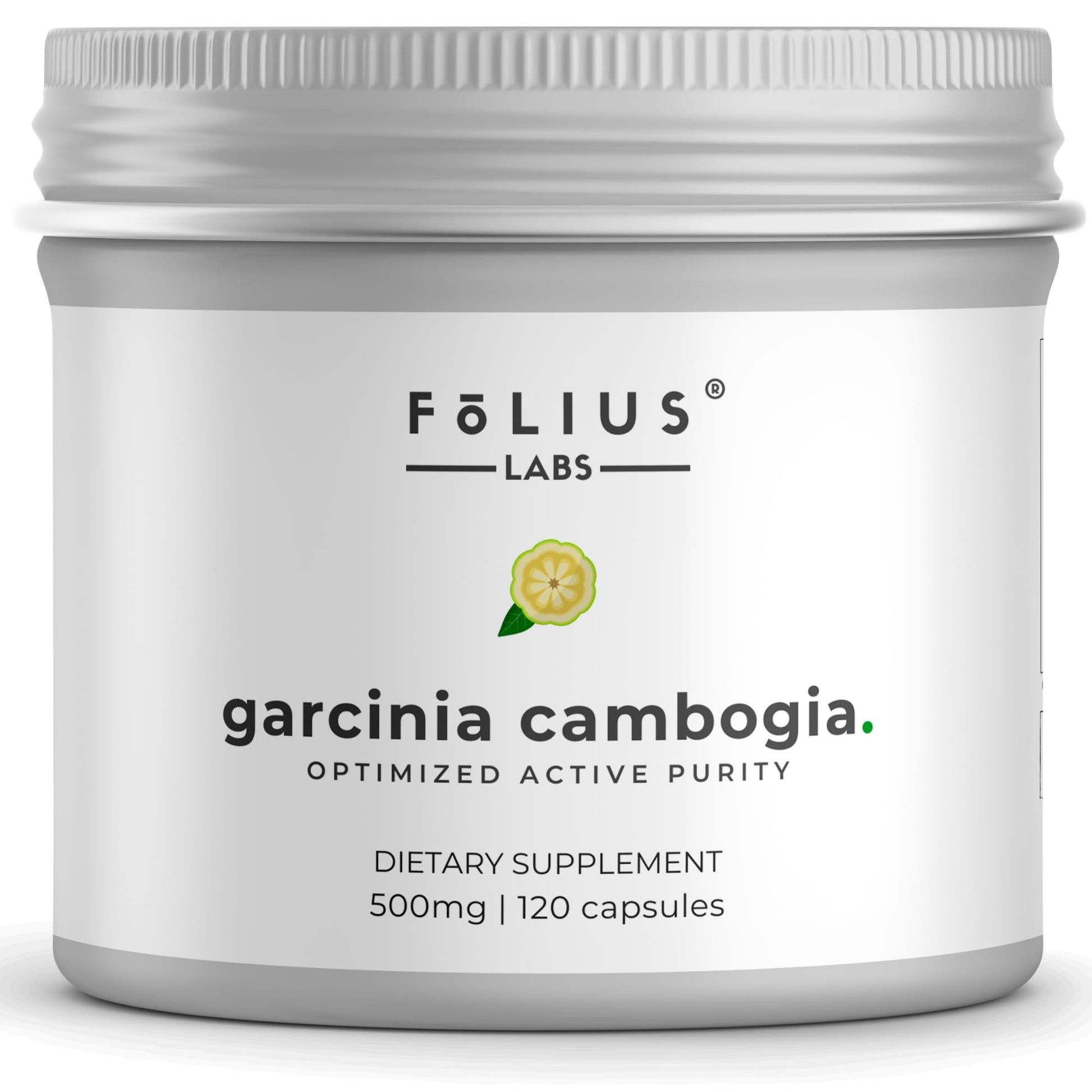 FOLIUS LABS Garcinia Cambogia Extract Capsule, 120 Capsules