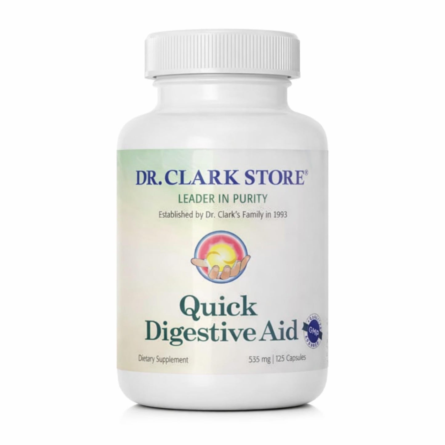 Dr Clark Store Quick Digestive Aid Capsules, 125 Count