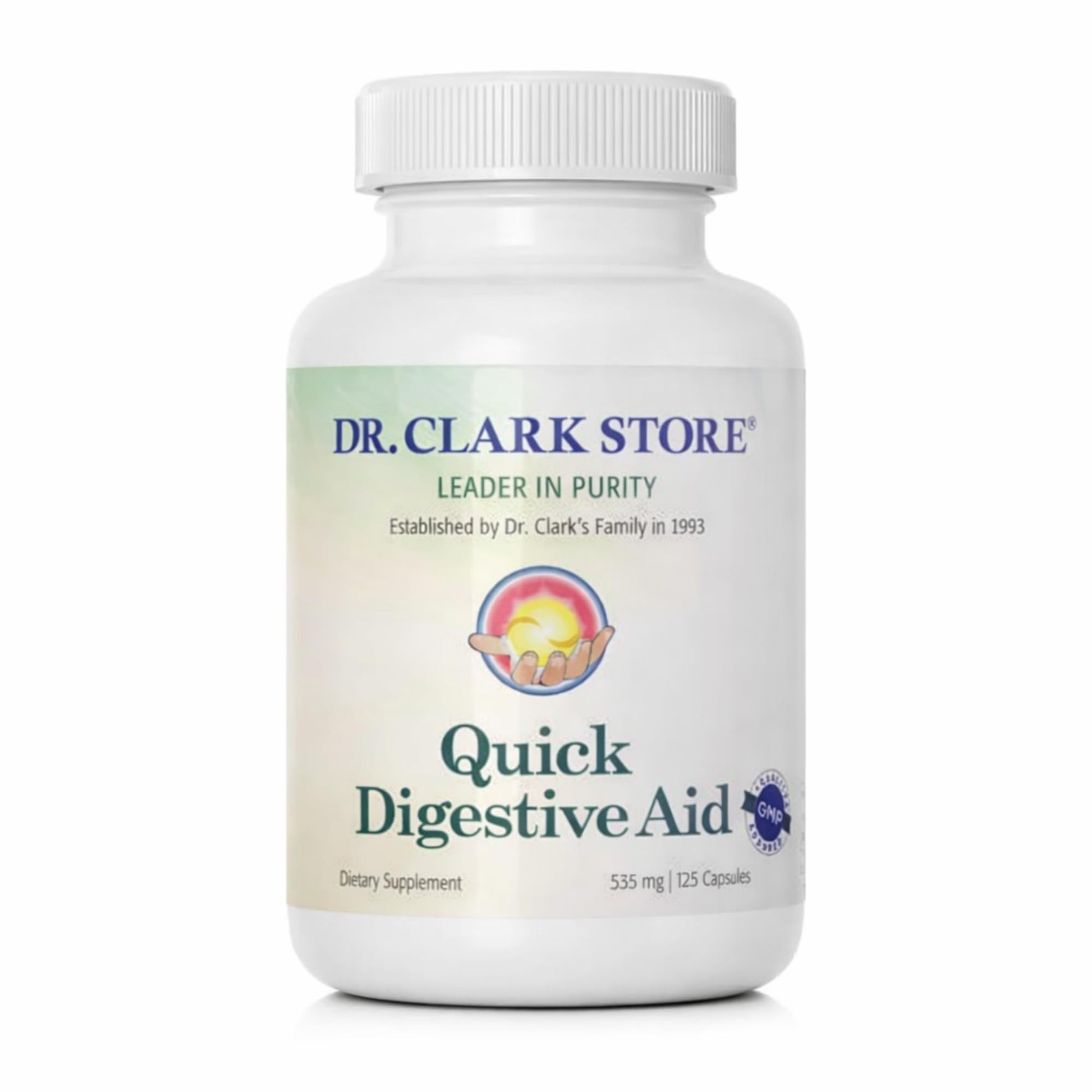 Dr Clark Store Quick Digestive Aid Capsules, 125 Count