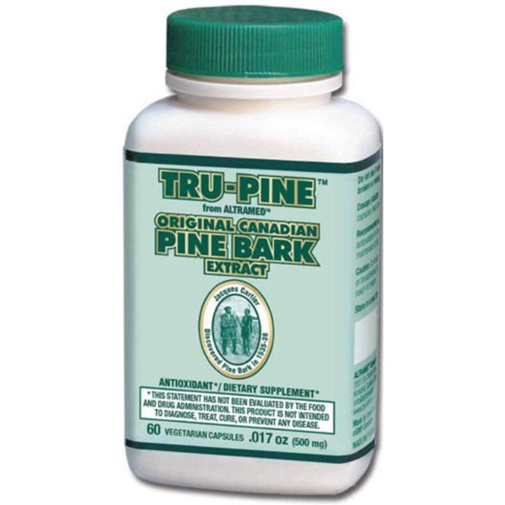 TRU-PINE Canadian Pine Bark Extract Capsule 60 Count