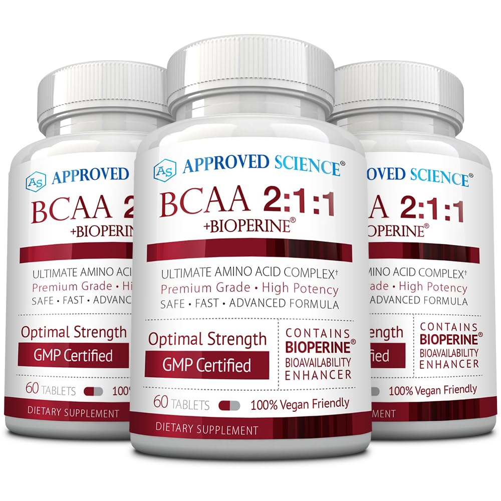 Approved Science BCAA Supplement 180 Tablets