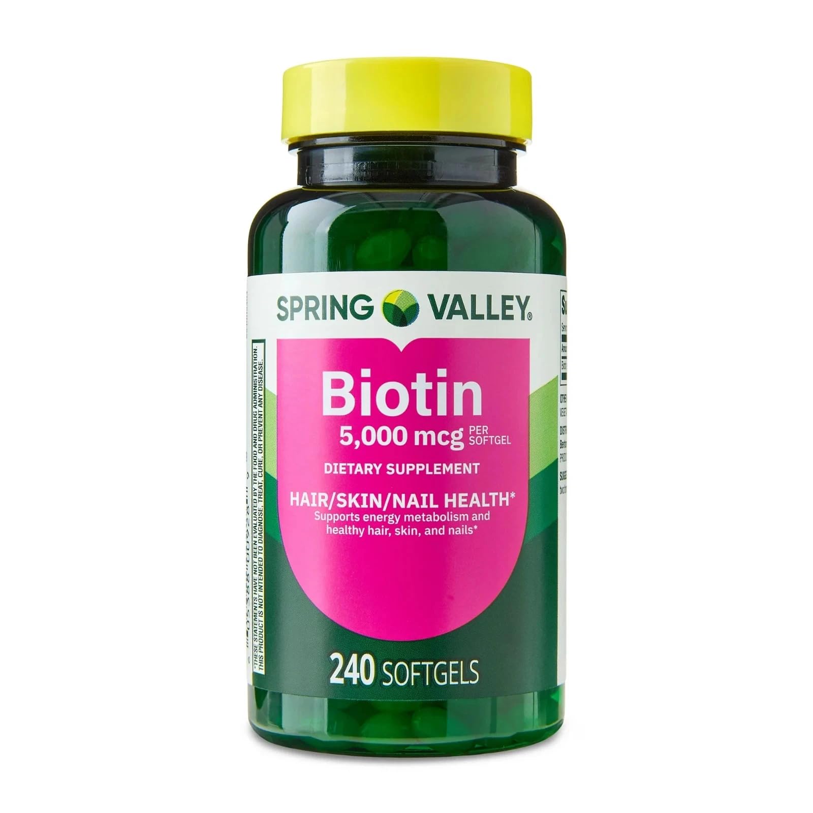 NEWCHEERS Biotin 5000 mcg Softgels, 240 Count