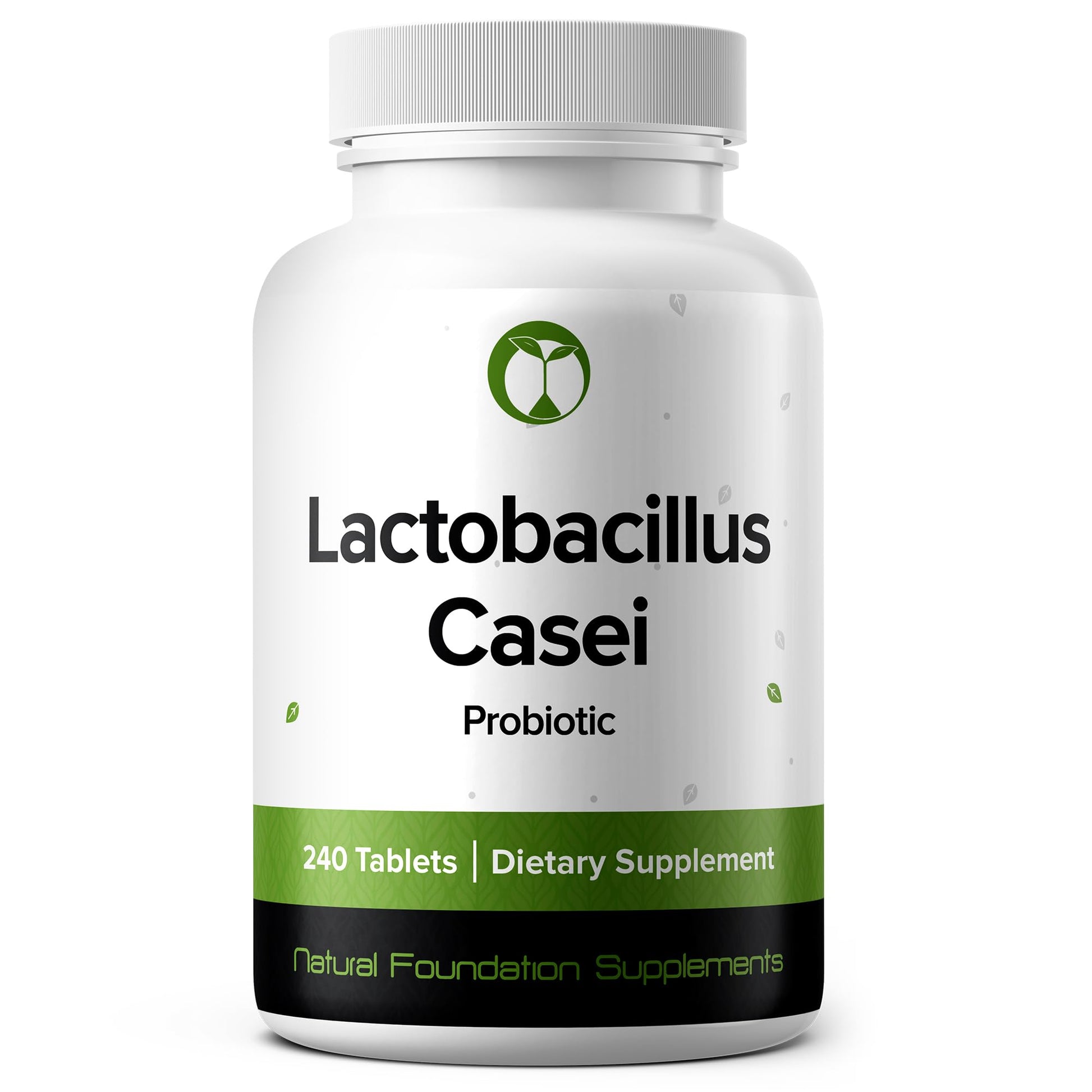 Natural Foundation Supplements Lactobacillus Casei Probiotic Tablets 240