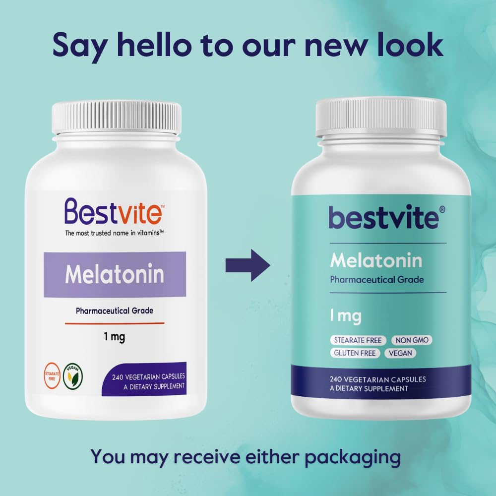 BESTVITE Melatonin 1mg Capsule 240