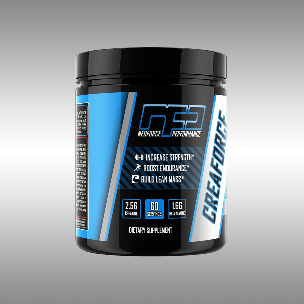 NEOFORCE PERFORMANCE CREAFORCE Creatine and Beta-Alanine Powder, 60 Servings