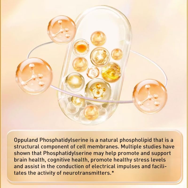 oppuland Phosphatidylserine with PQQ Capsules, 30 Count