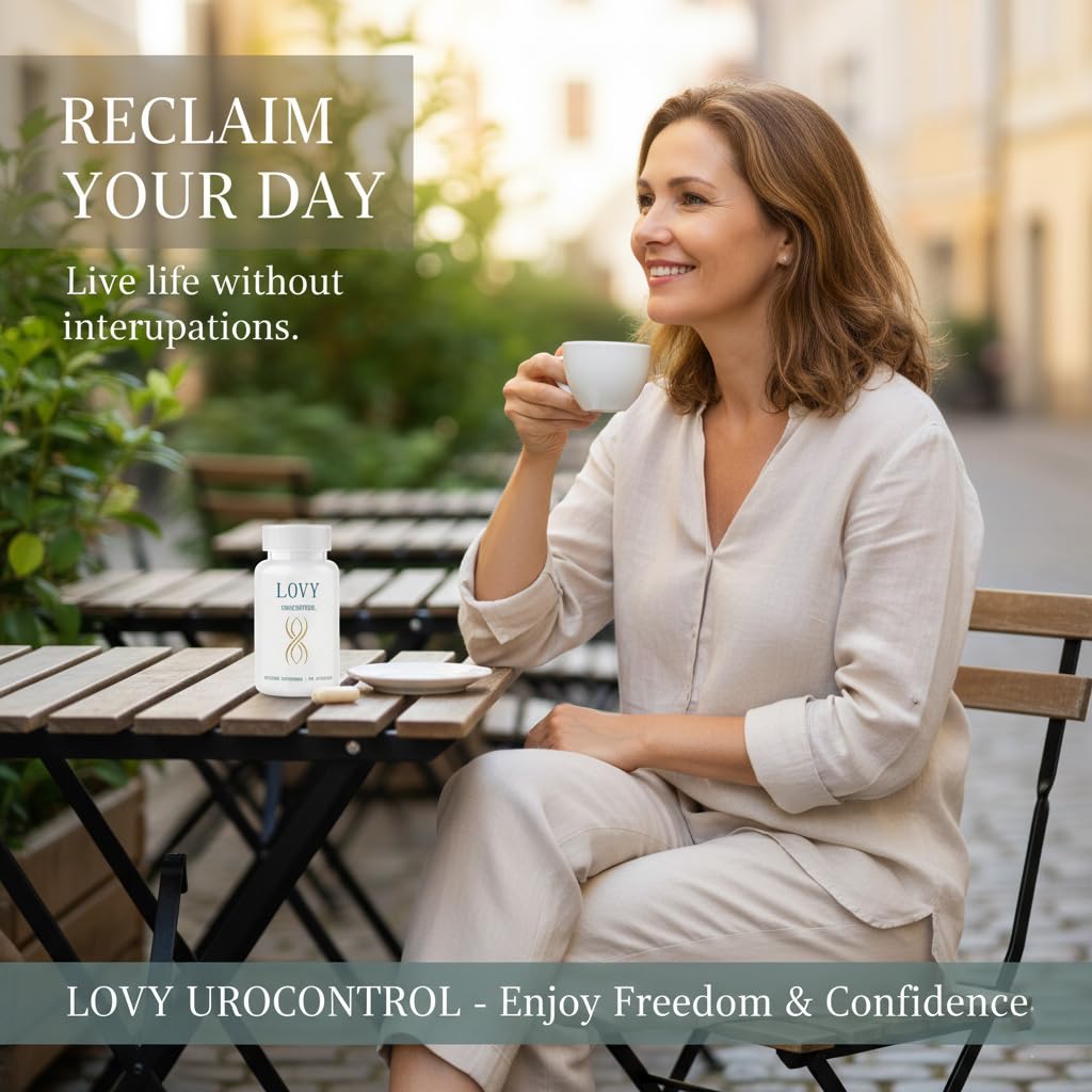 LANZF Lovy Urocontrol Capsules, 60 Capsules