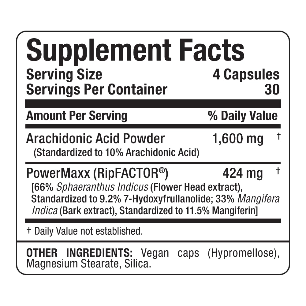 ALLMAX Arachidonic Acid+ Capsules 120