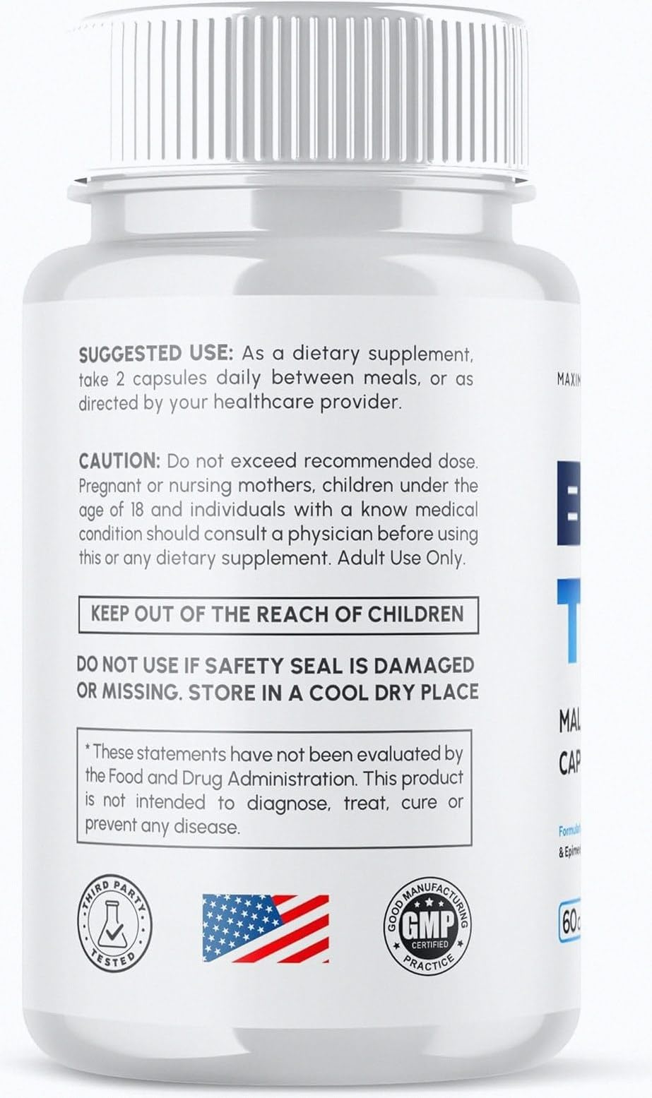 KYFLAG BoostTRT Maximum Strength Capsules, 60 Count