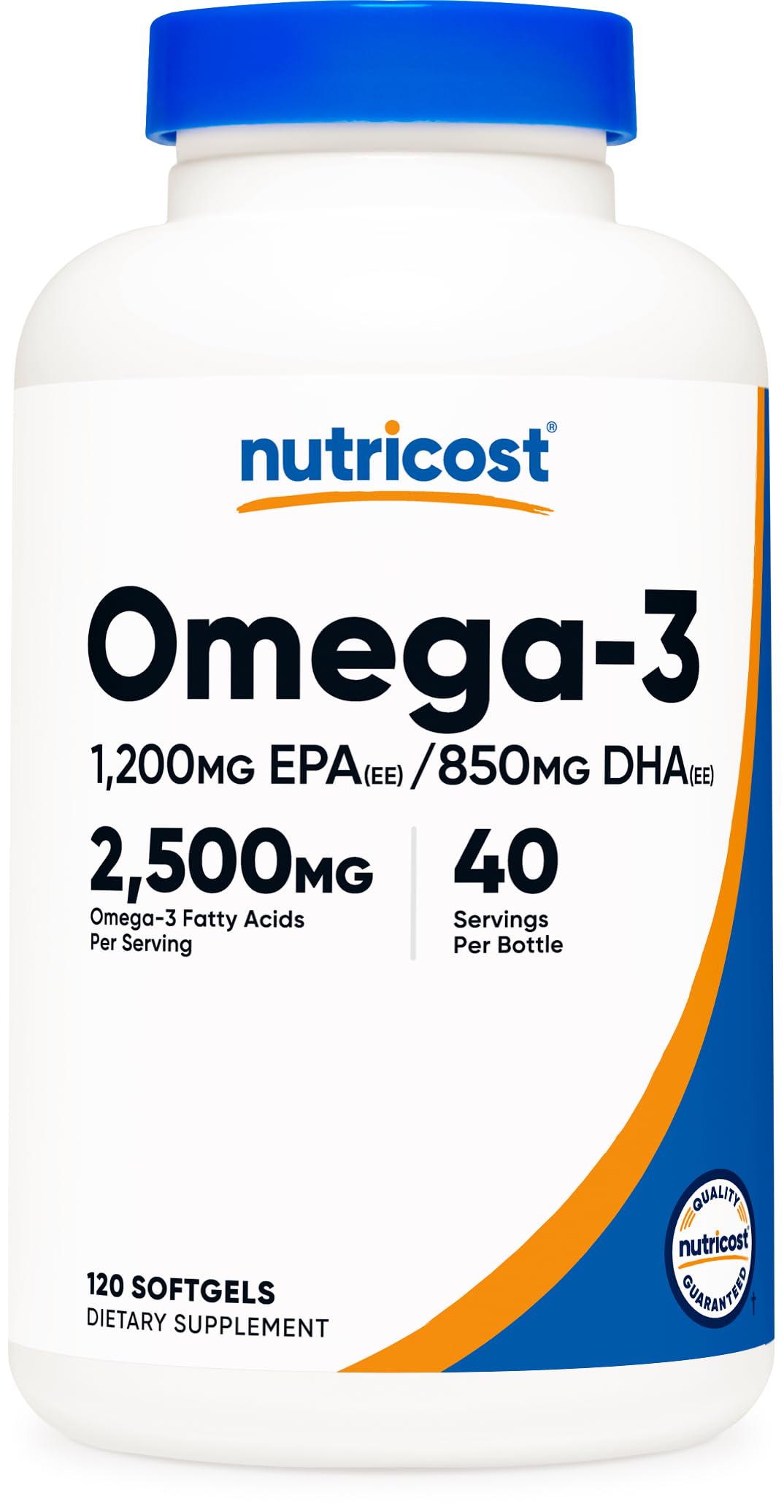 Nutricost Omega 3 Fish Oil Softgels 120