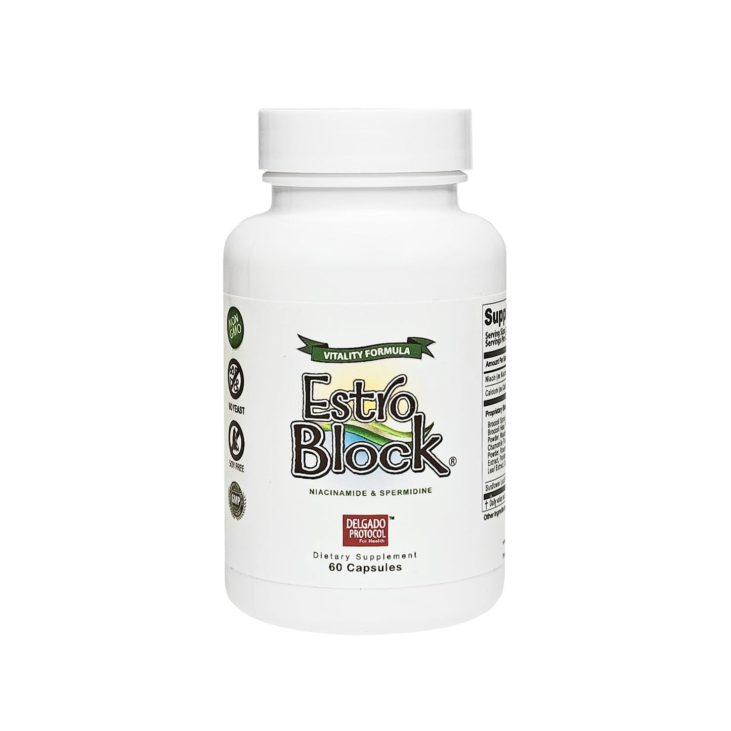 The Delgado Protocol for Health EstroBlock Vitality 60 Capsules