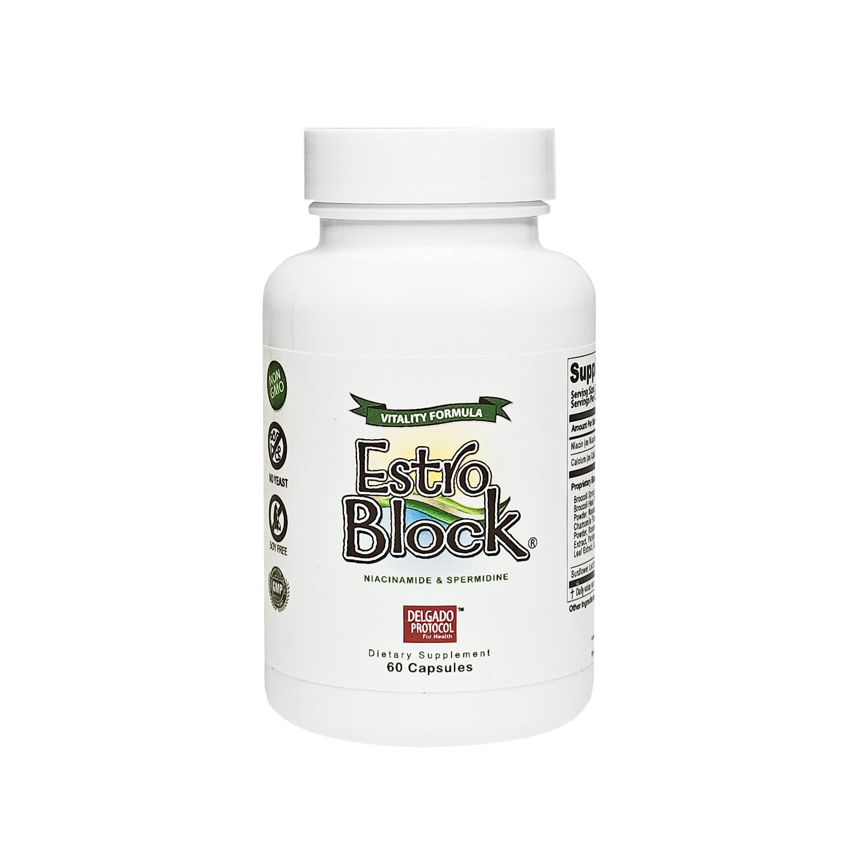 The Delgado Protocol for Health EstroBlock Vitality 60 Capsules