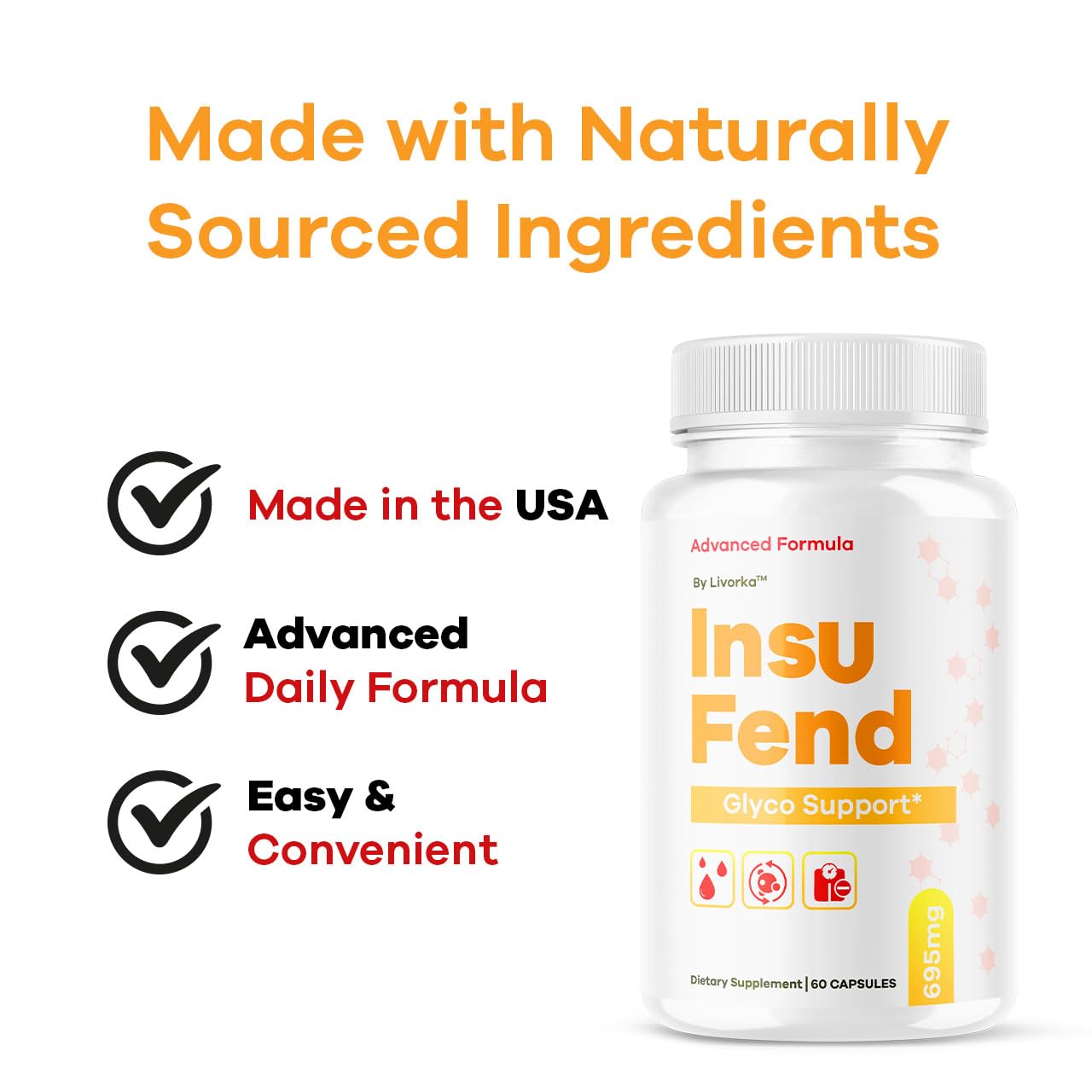 Wellnessesity Insufend Advanced Formula Capsules, 60 Count