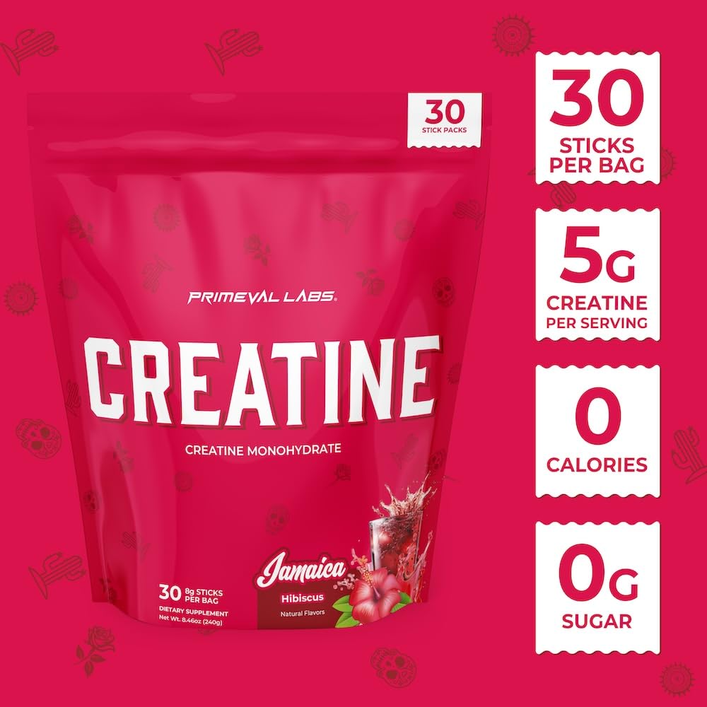 Primeval Labs Clean Creatine Monohydrate Powder 30 Servings